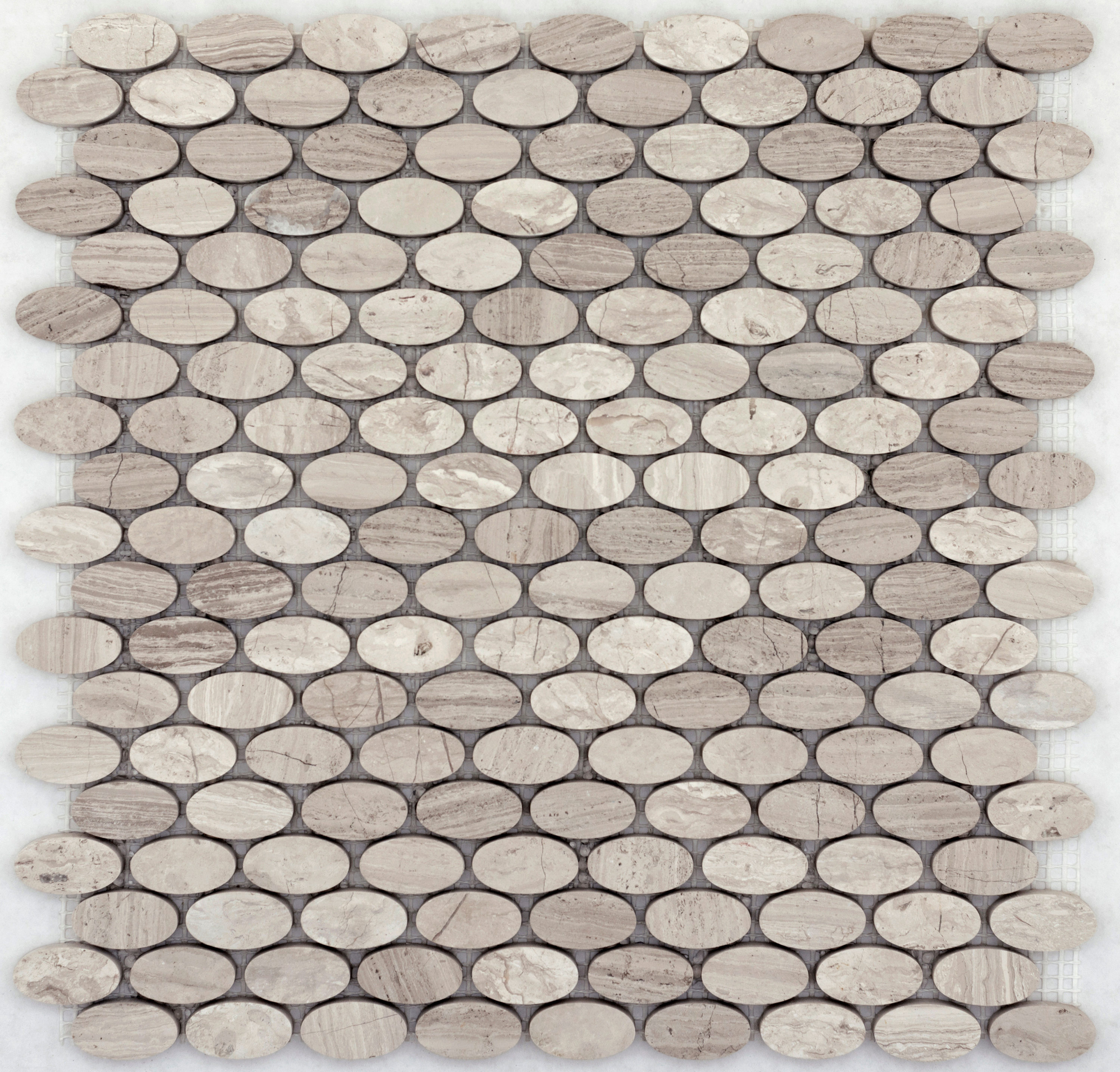 Emser M05METRCR1212MOV METRO Cream Natural Stone Limestone Border Tile (Common: 12-in x 12-in; Actual: 11.81-in x 12.01-in)