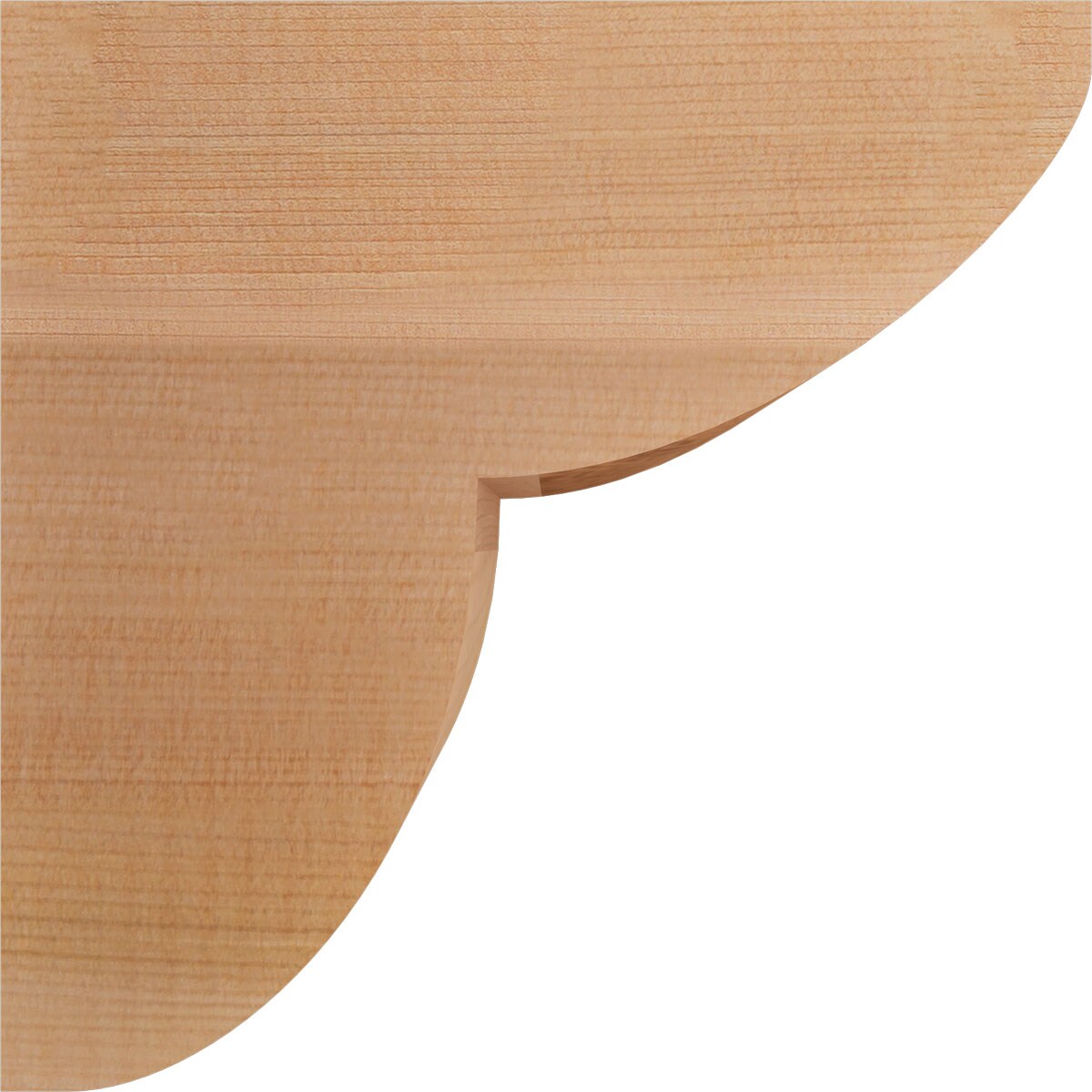 Ekena Millwork COR04X08X08CRE00SWR corbels - View #3