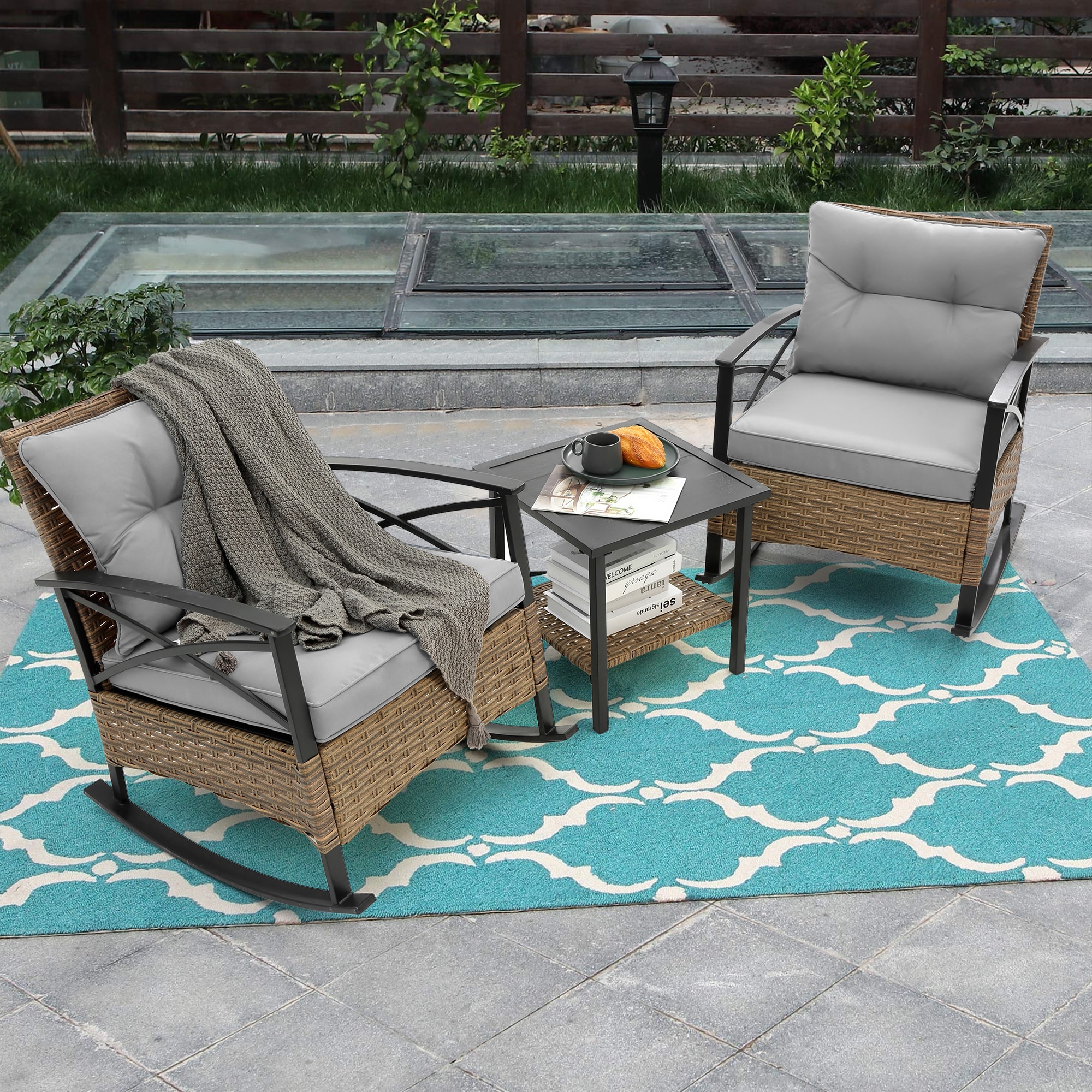 AHIOU HOME ZAAHG-134152S Patio-Conversation-Sets - View #2