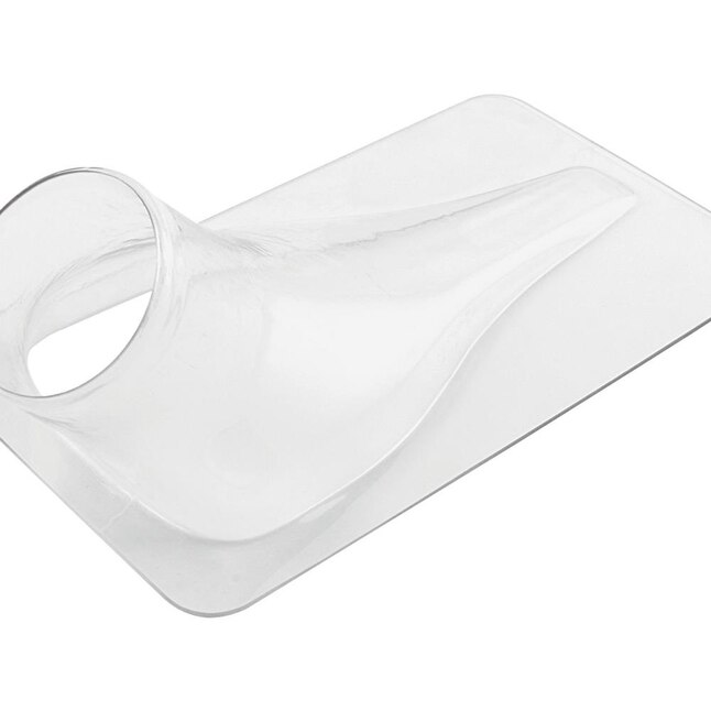 Allstar Brake Duct Teardrop Clear Single Hole Allstar Brake Duct Teardrop Clear Single Hole
