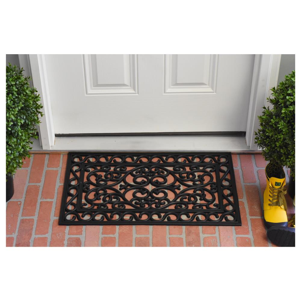 Bundle - 2 Pack Door Mats - Extra Durable Door Mat 30x18 - Welcome Mats -  Door Mats-Outdoor - Heavy Duty Front Door Mat-Outdoor Mat