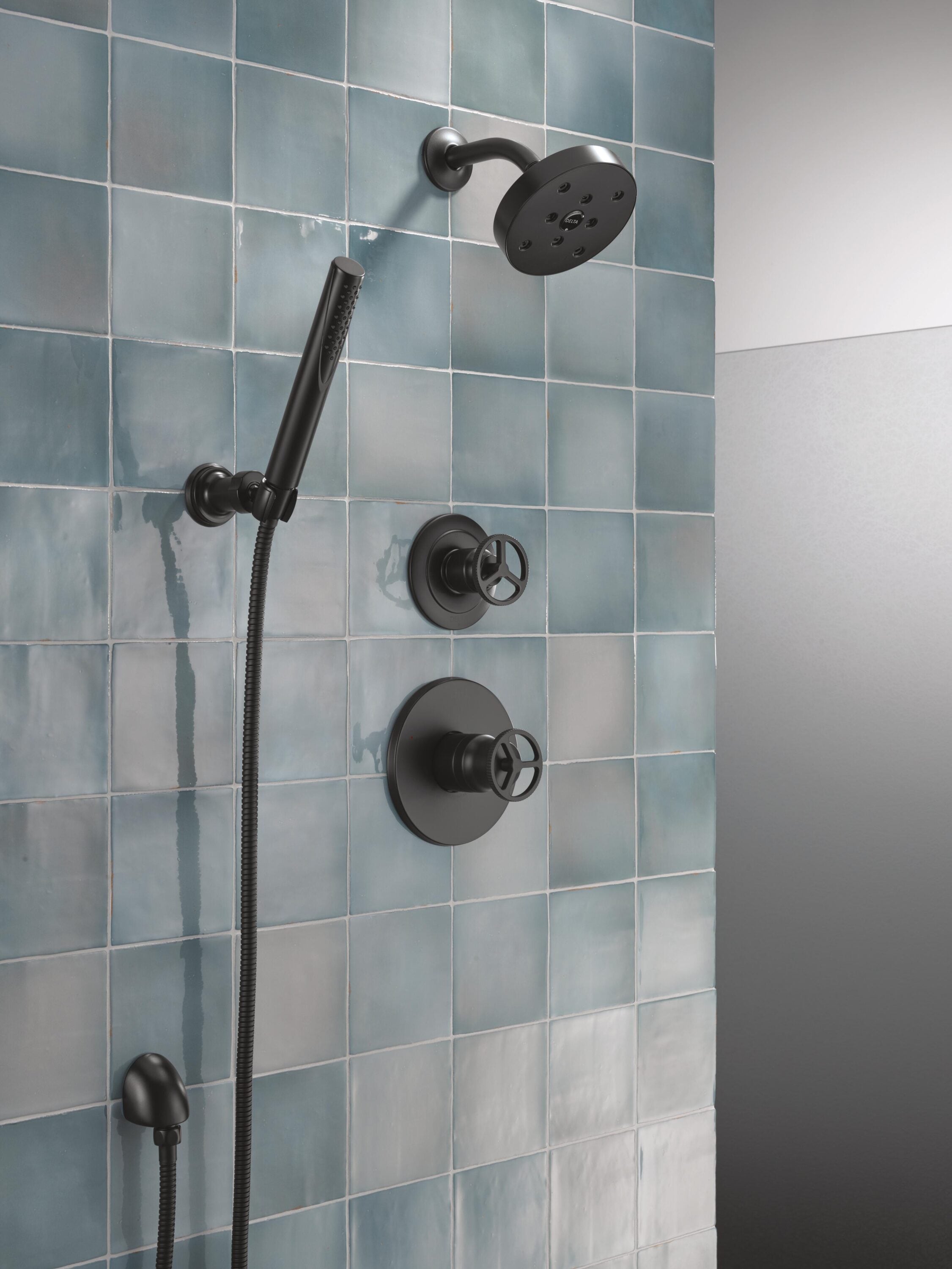 Delta T11858-BL Bath-Shower-Facc - View #2