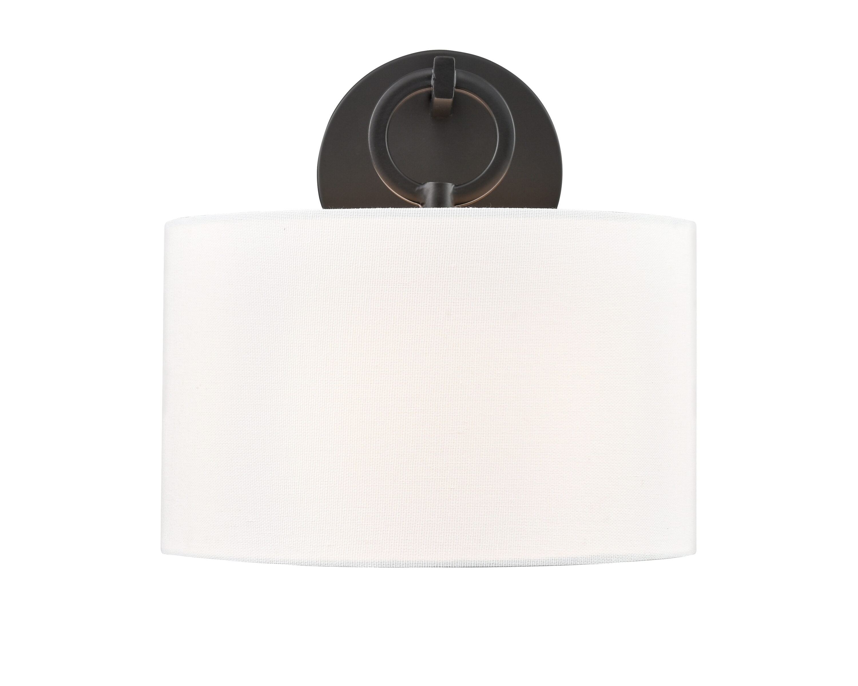 Millennium Lighting 211001-MB Braxstan 9.875-in W 1 -Light Matte Black Transitional Wall Sconce