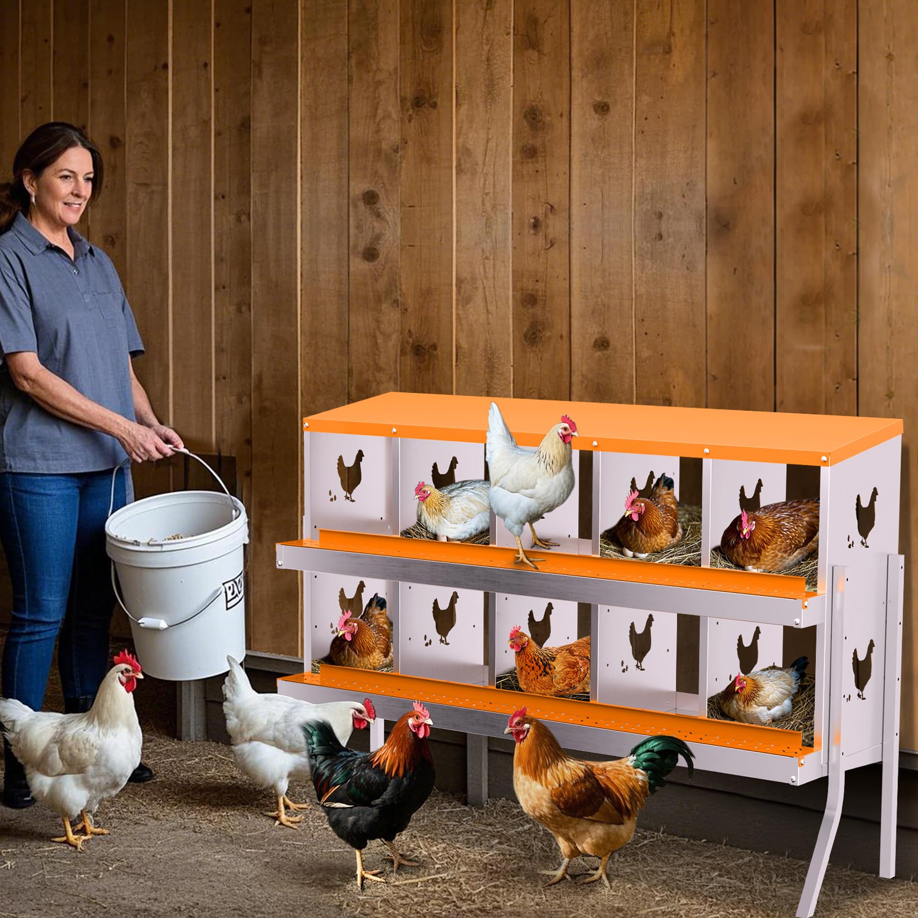 DEXSO ENCOREPPGBA7583 Chicken-Coops-Rabbit-Hutches - View #7