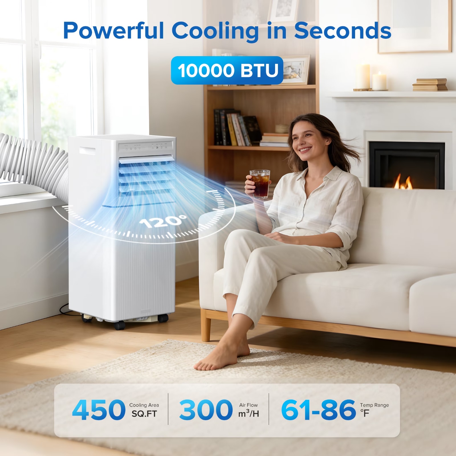 COWSAR LSA4215AC13K Portable-Air-Conditioners - View #4