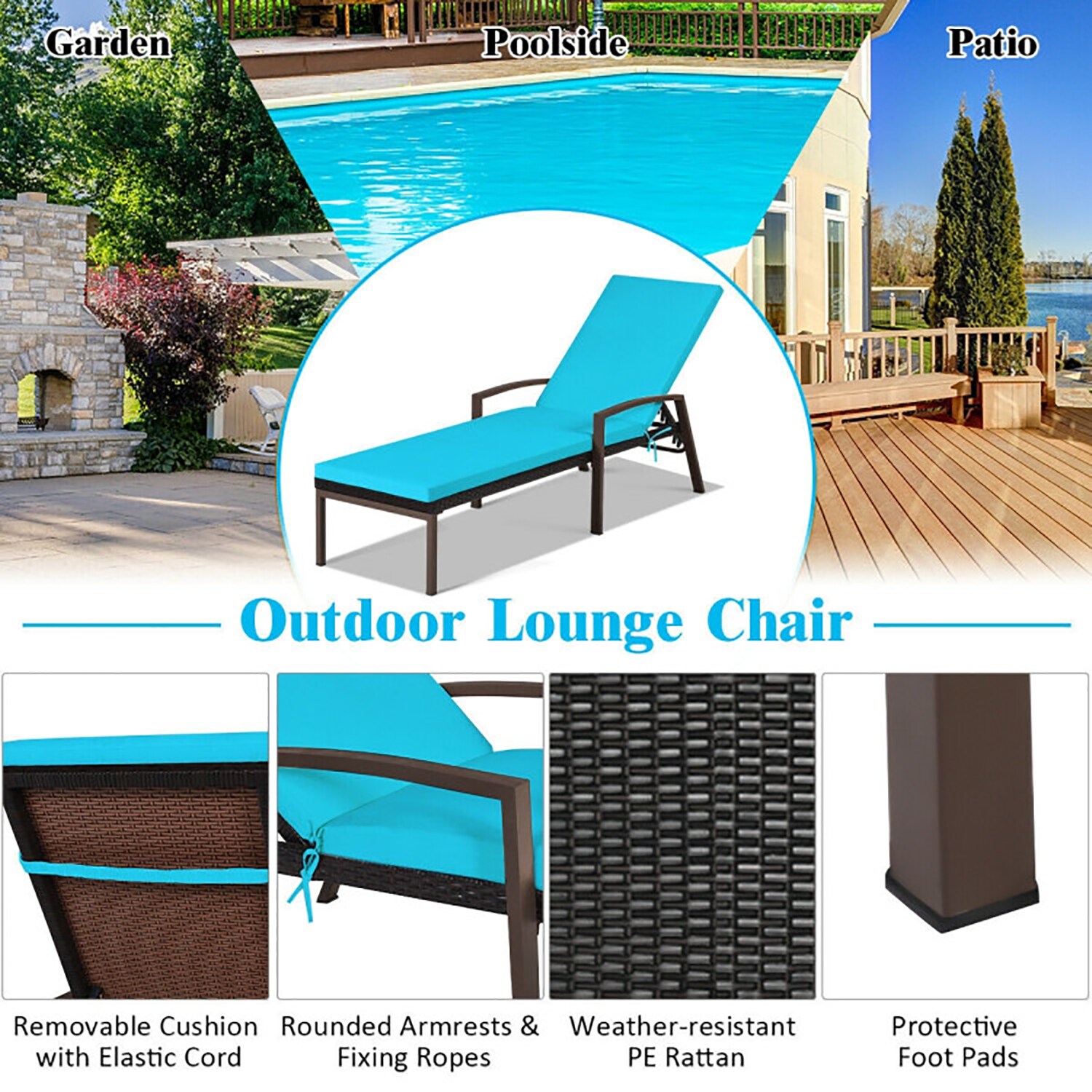 GZMR EHX-1095-LC Patio-Chairs - View #3