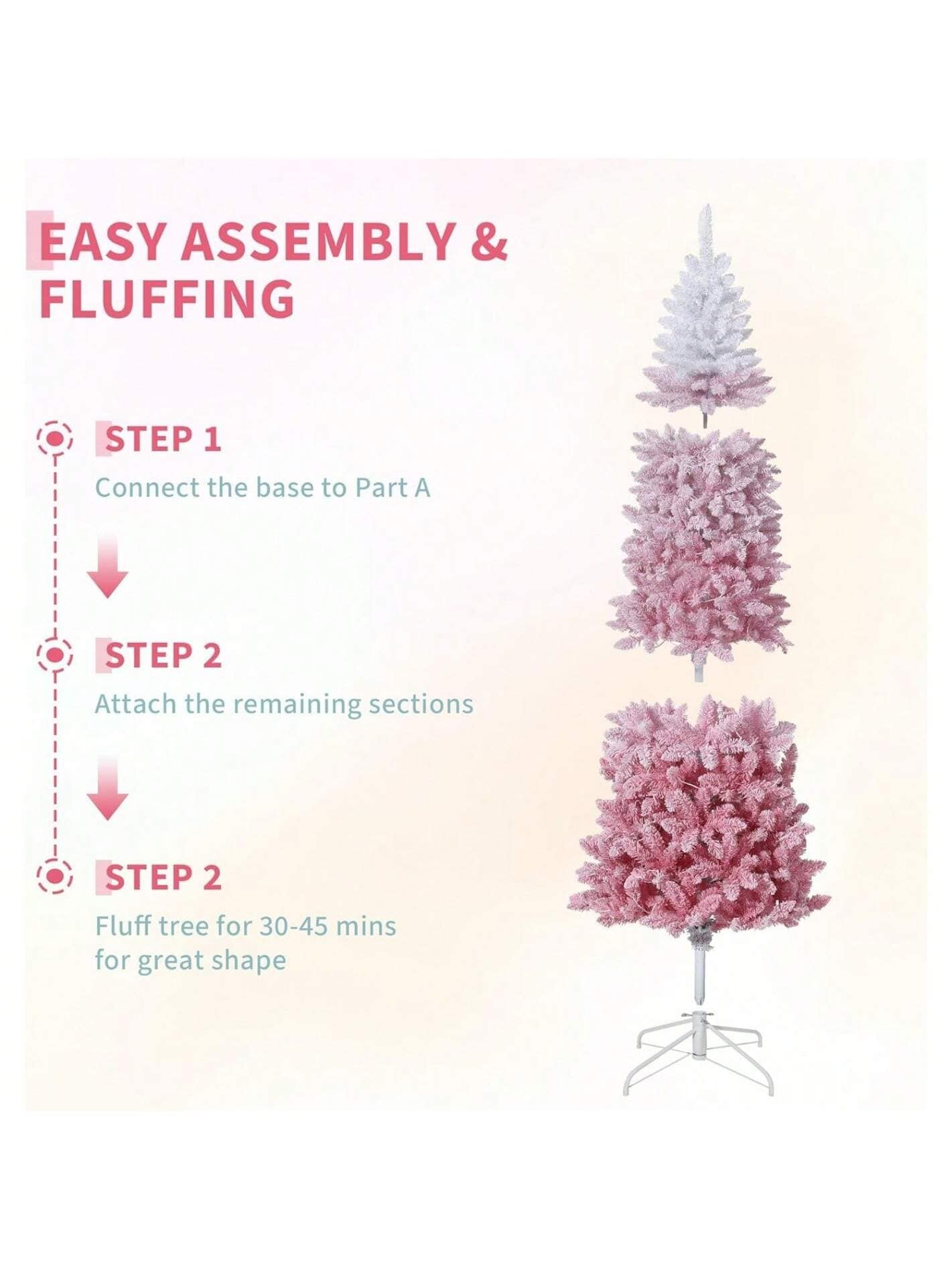 Qeetex BY-PHK-35HXY7V7 Artificial-Christmas-Trees - View #6