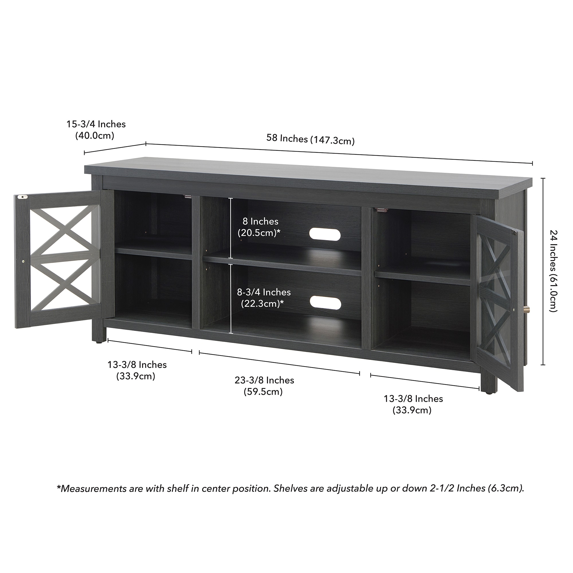 Hailey Home TV1384 Tv-Stands - View #4