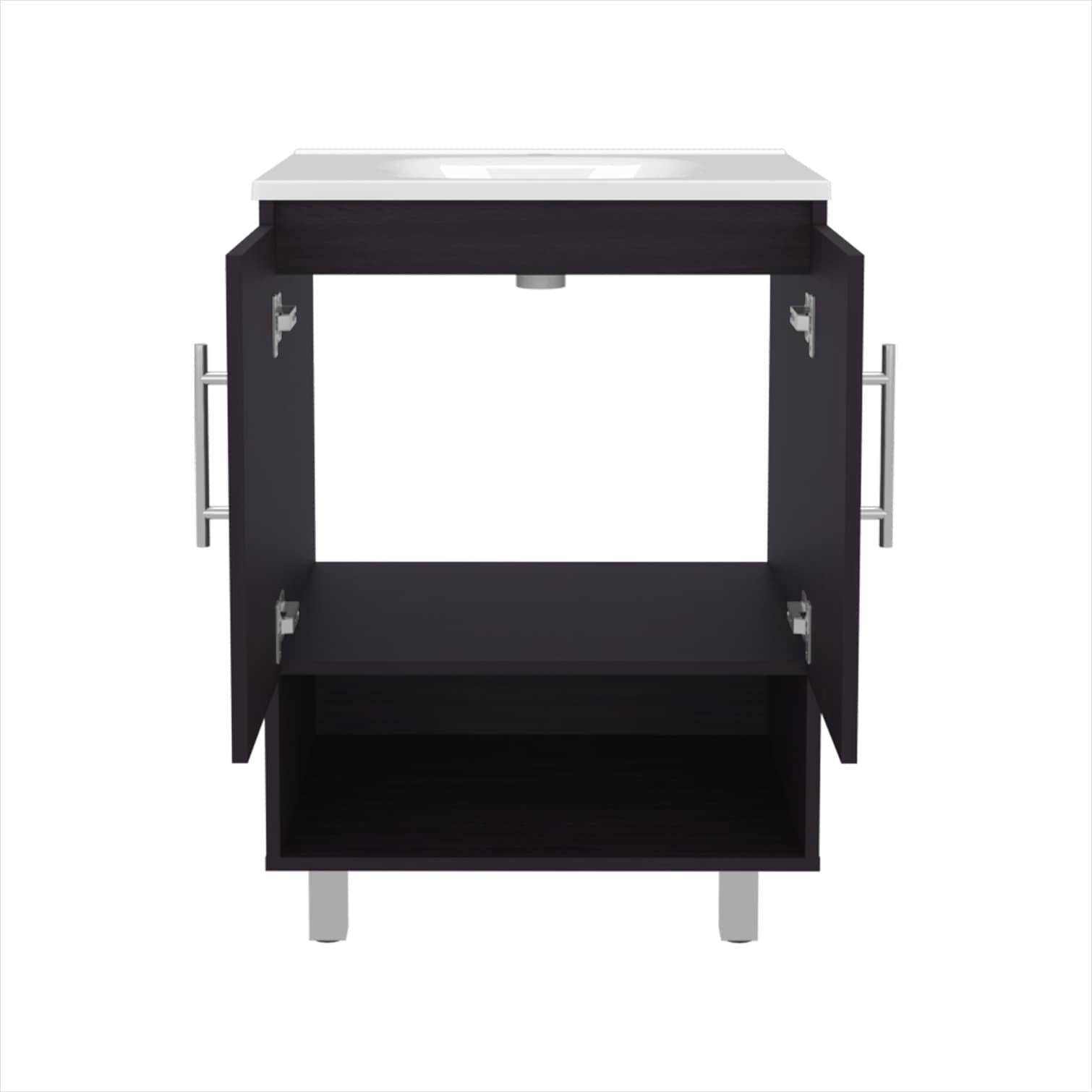 SunJet Bathroom Vanity Cabinet Elegant Storage for Modern Bathrooms in ...