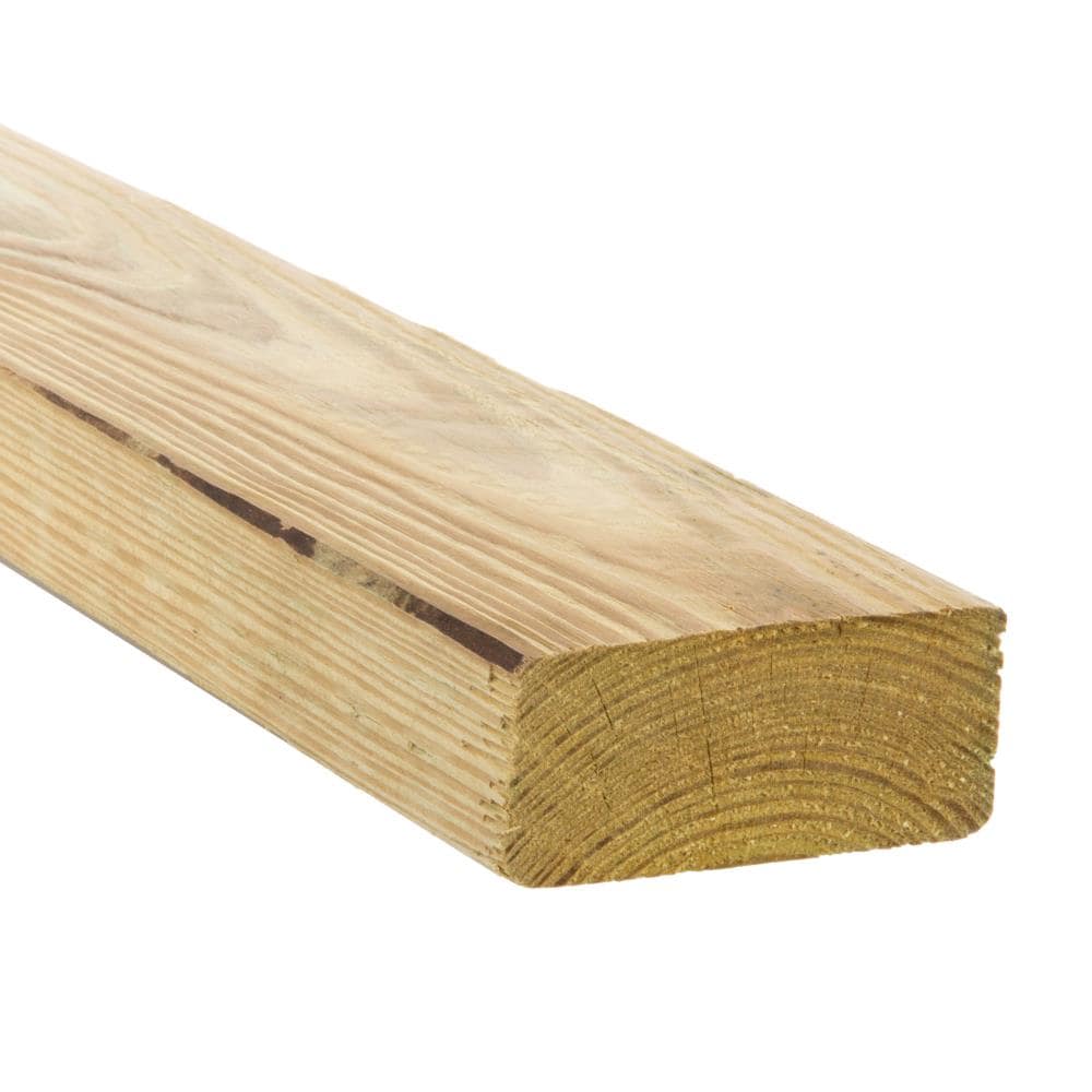Severe Weather B220416-25 2-in x 4-in x 16-ft #2 Wood Pressure Treated Lumber