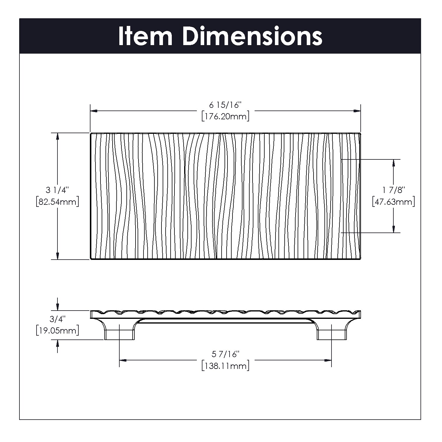 Belwith Keeler B074960-MB Cabinet-Pulls - View #3