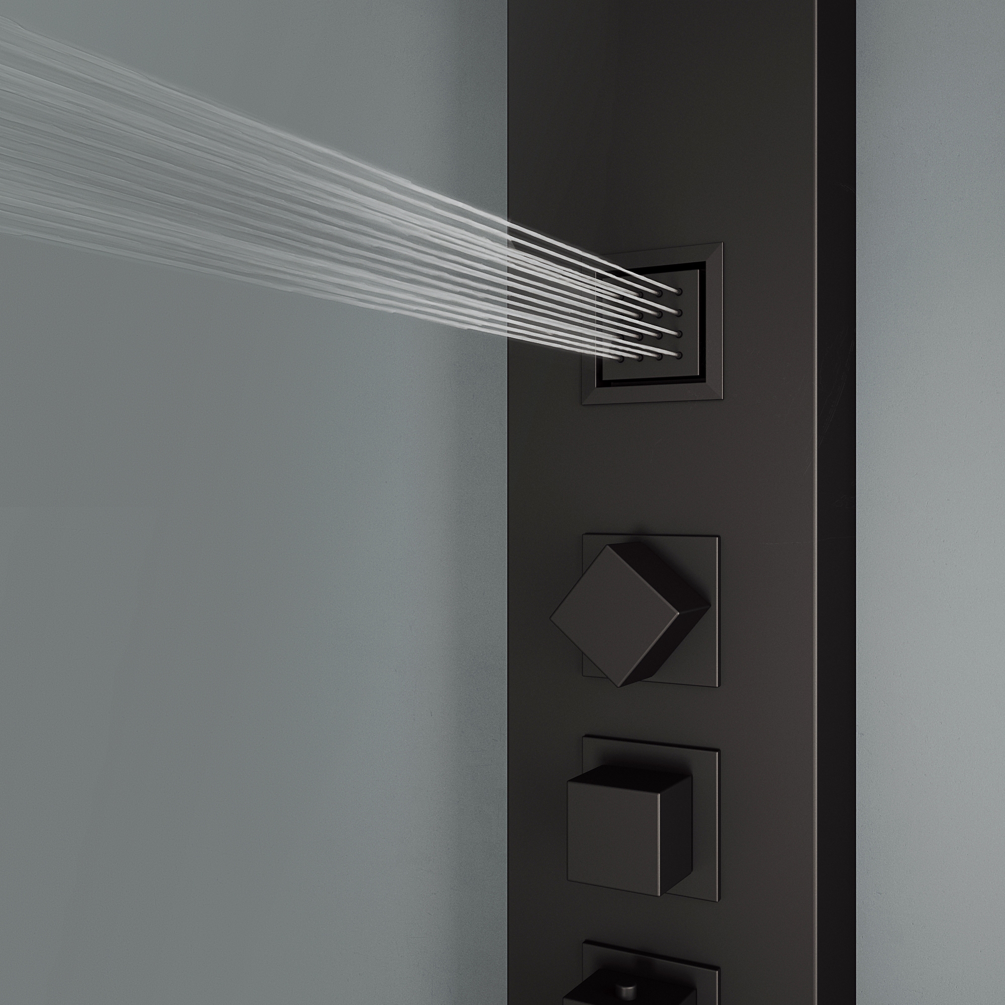 VIGO VG08012MB Showerhead-Bar-Panels - View #6