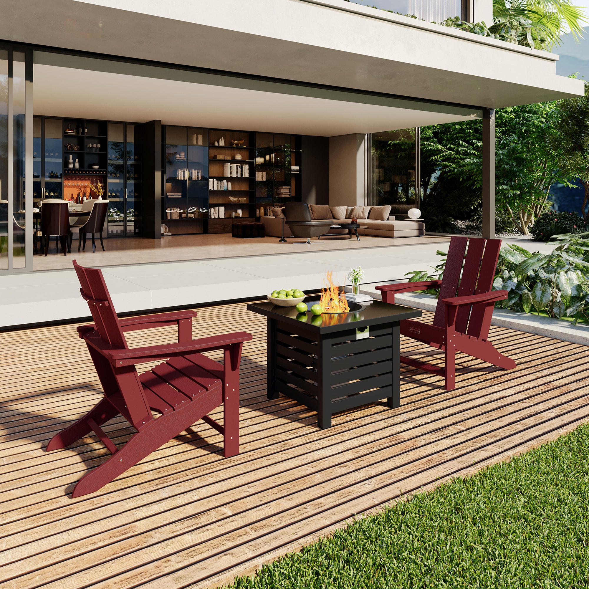 Mondawe MO-08ARC3 Patio-Conversation-Sets - View #3