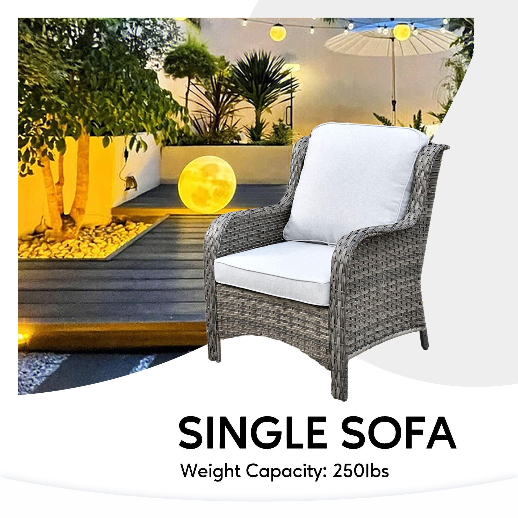 weaxty HMBFPGNTC405 Patio-Conversation-Sets - View #2