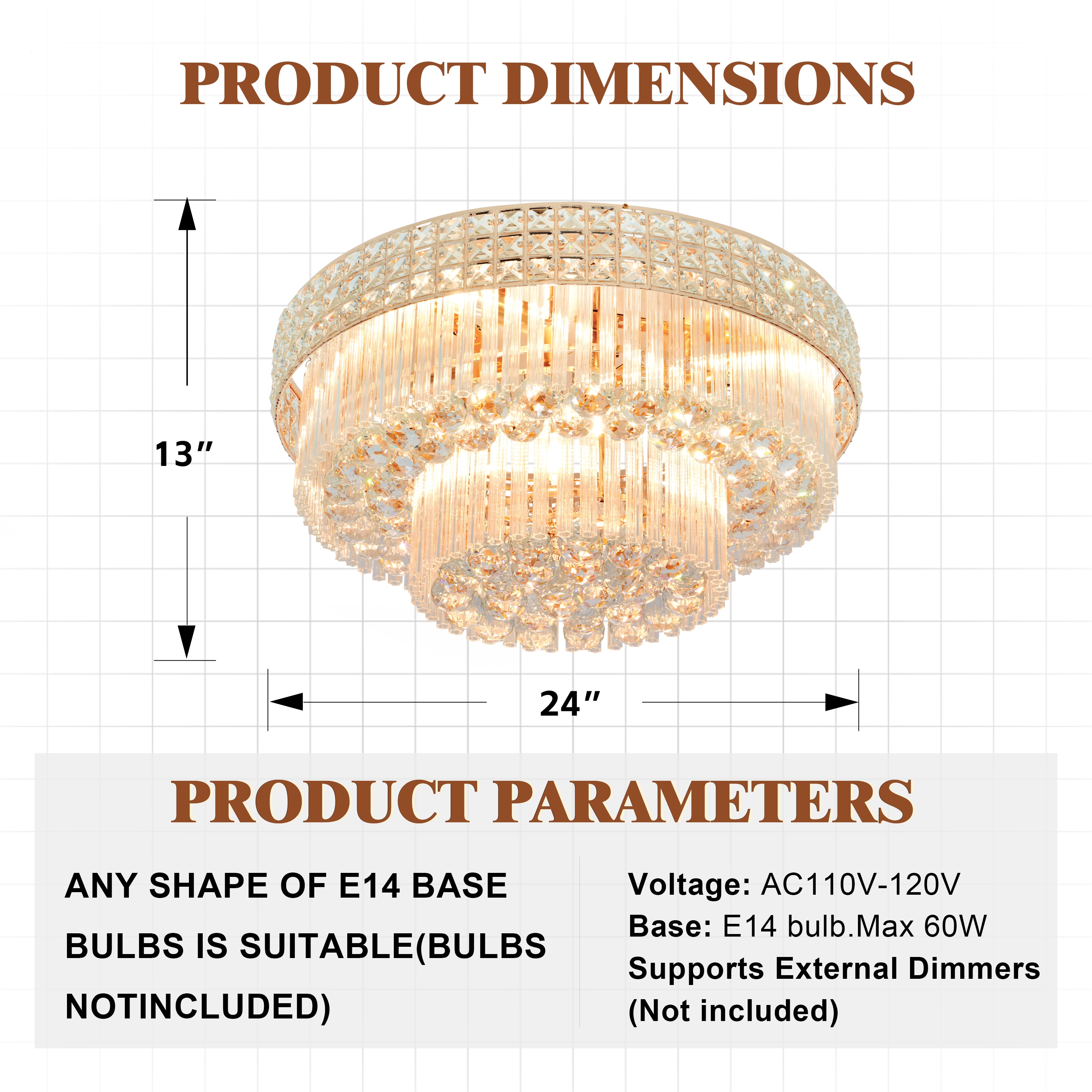 EFPERFECT DS-TY69 Ceiling-Light-Mounts - View #4