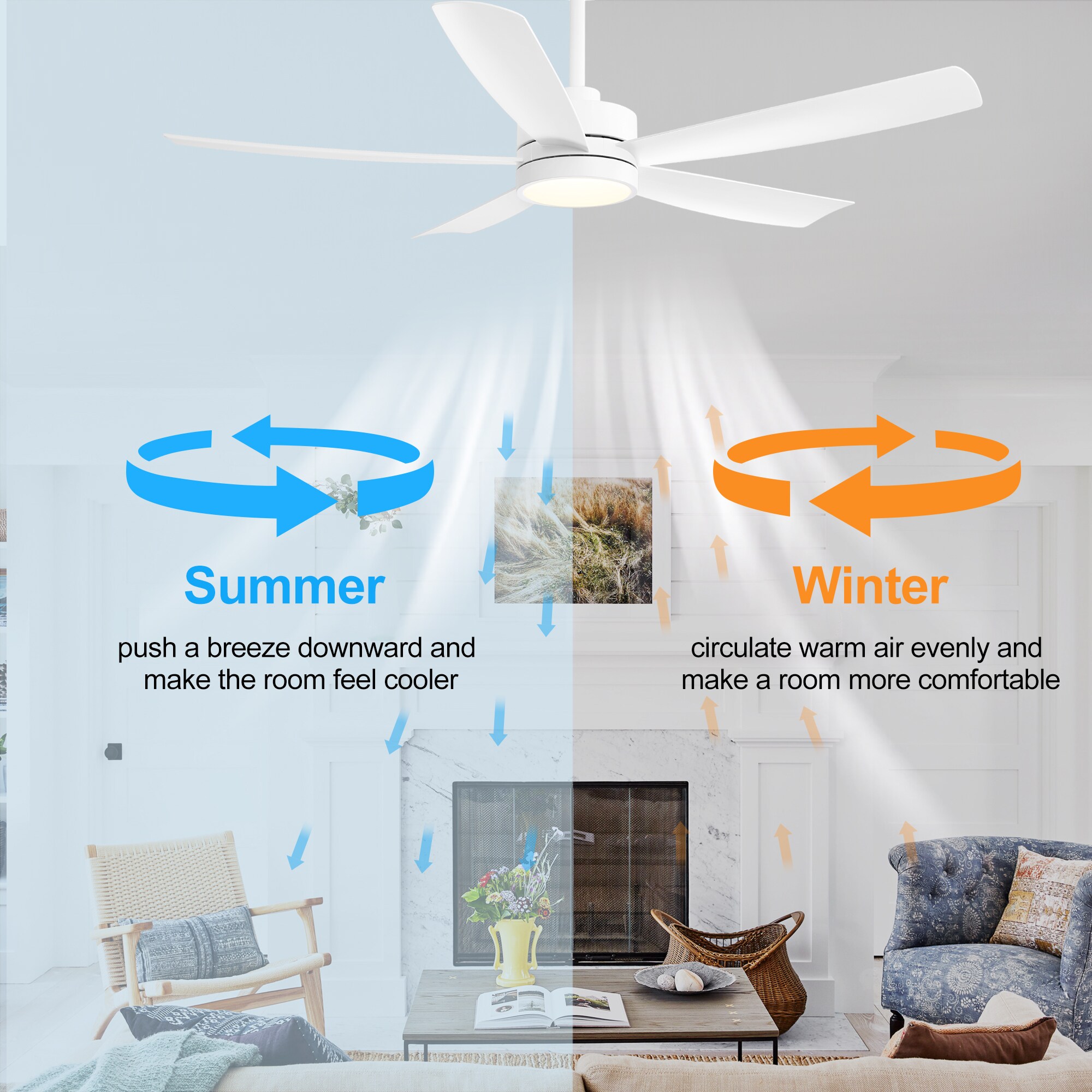 Breezary 24028-AW Ceiling-Fans - View #5