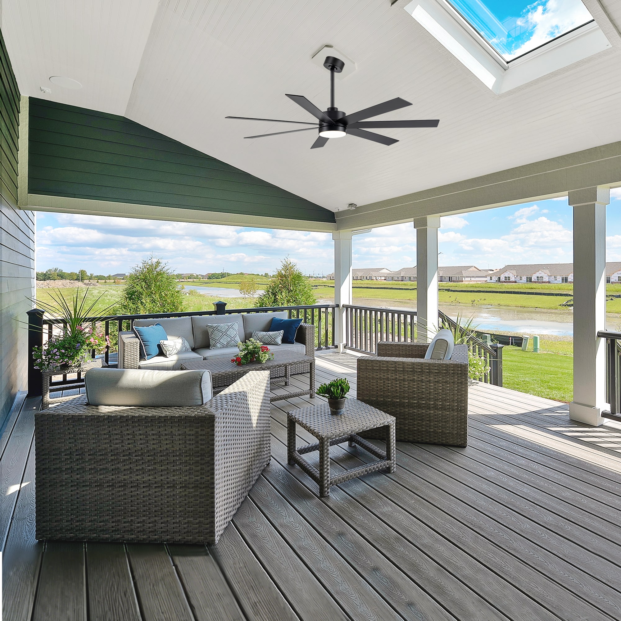 Breezary 30039-BK Ceiling-Fans - View #8