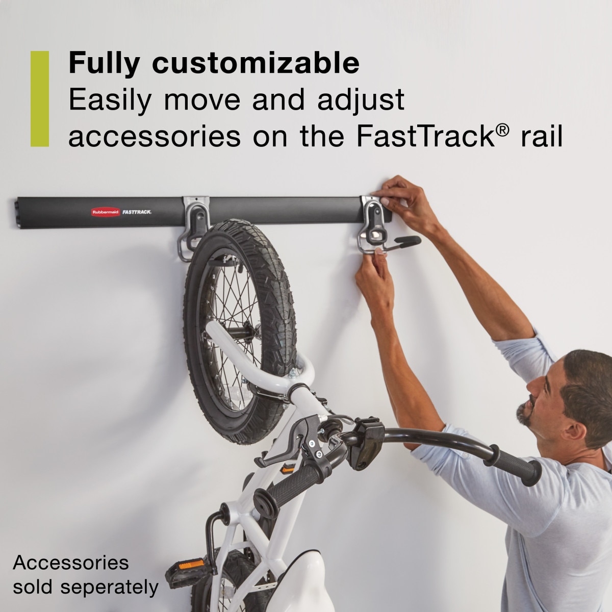 Rubbermaid 1784416 Garage-Storage-Rail-Sys-Acc - View #4