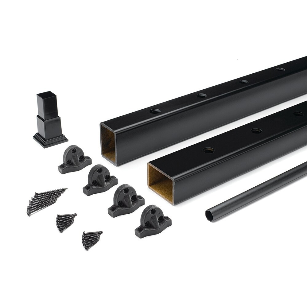 Trex Enhance 6-ft x 42-in Charcoal Black Composite Deck Rail Kit