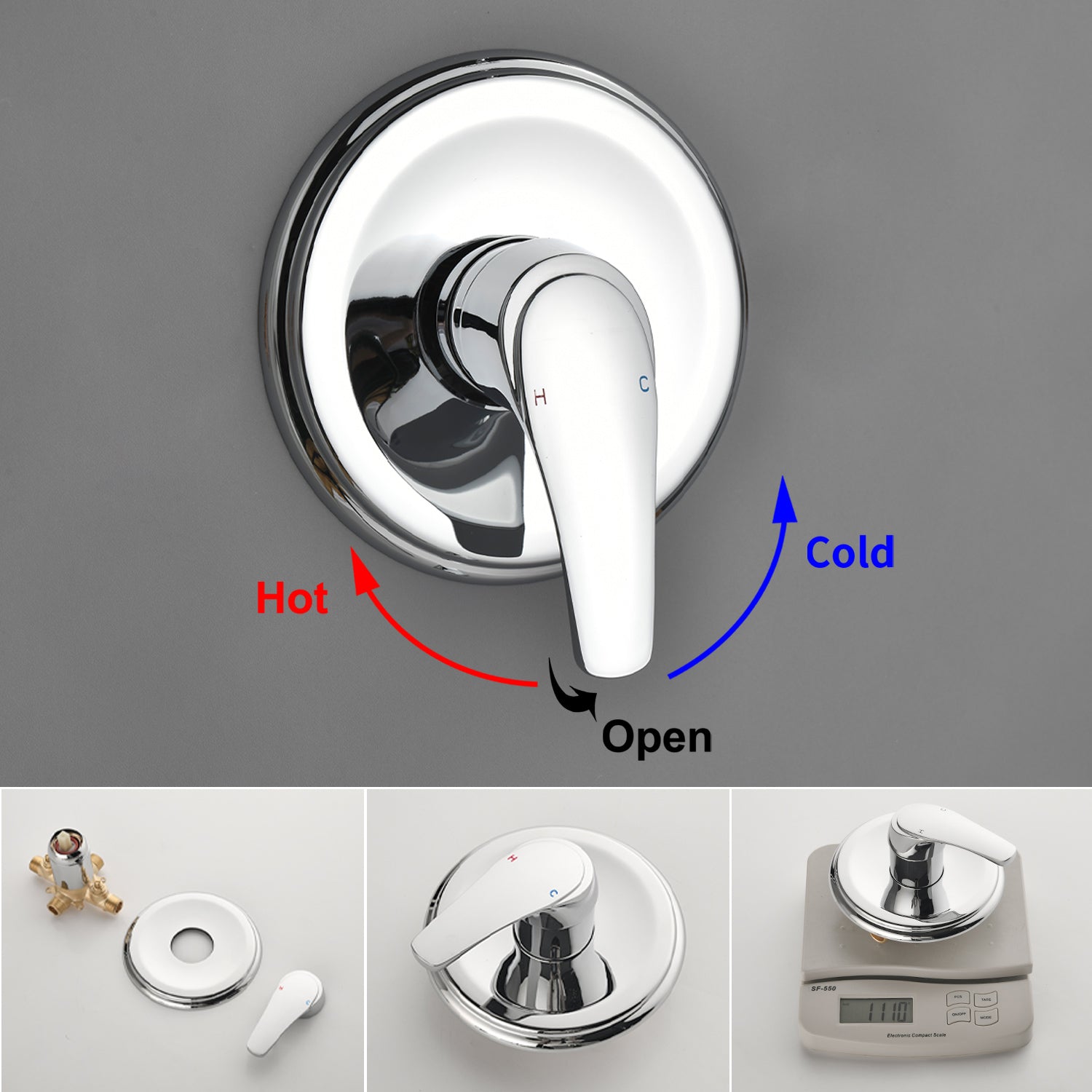 Boyel Living BL88047CP Tub-Shower-Faucets - View #2