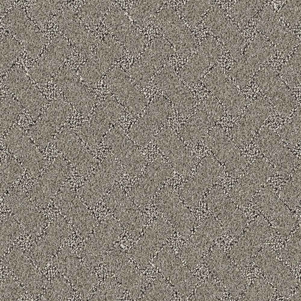 STAINMASTER PetProtect LU775-9513D (Sample) Strong Bond Journey Softly Gray 35-oz sq yard Nylon Pattern Indoor Carpet