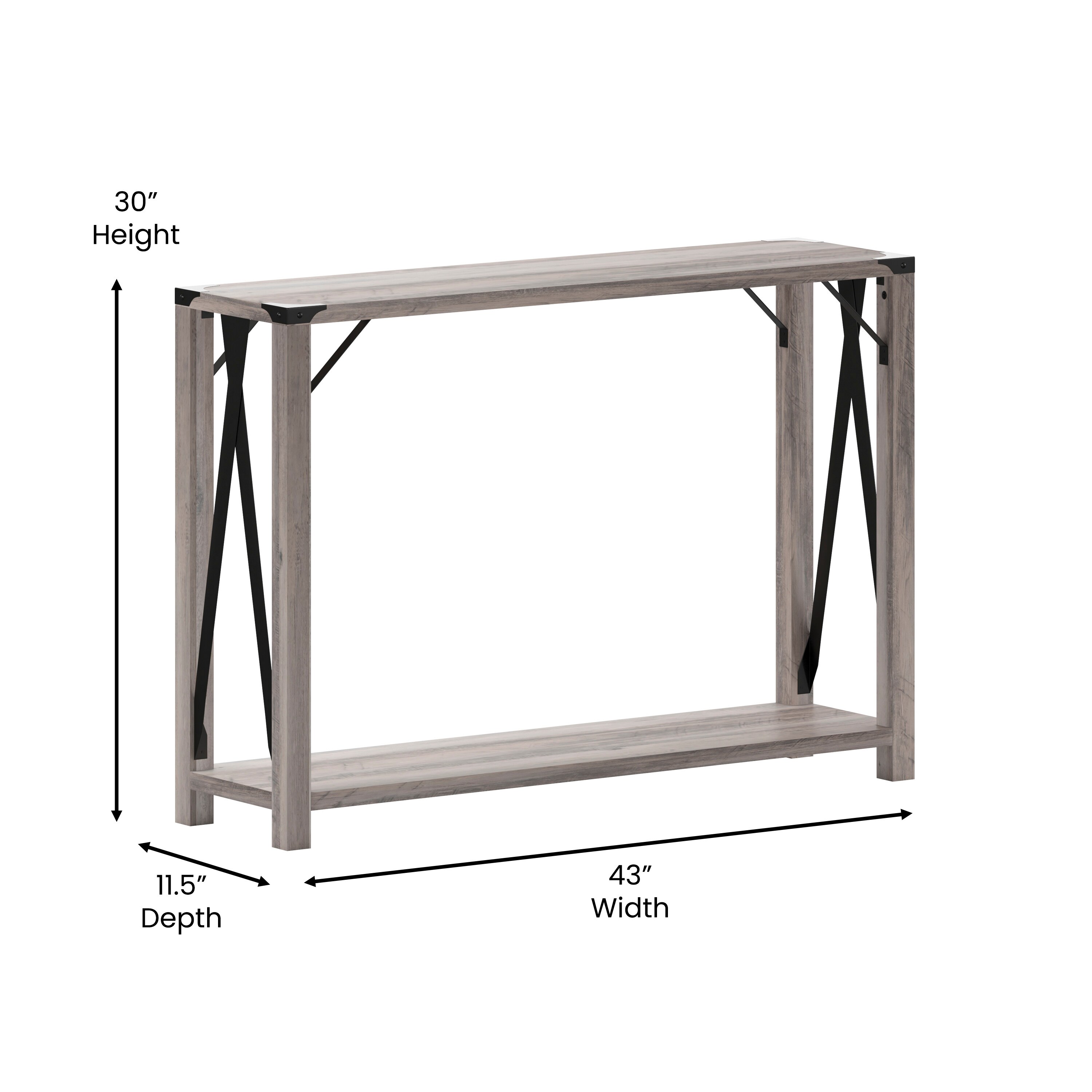 Flash Furniture 196861019722 Console-Sofa-Tables - View #6