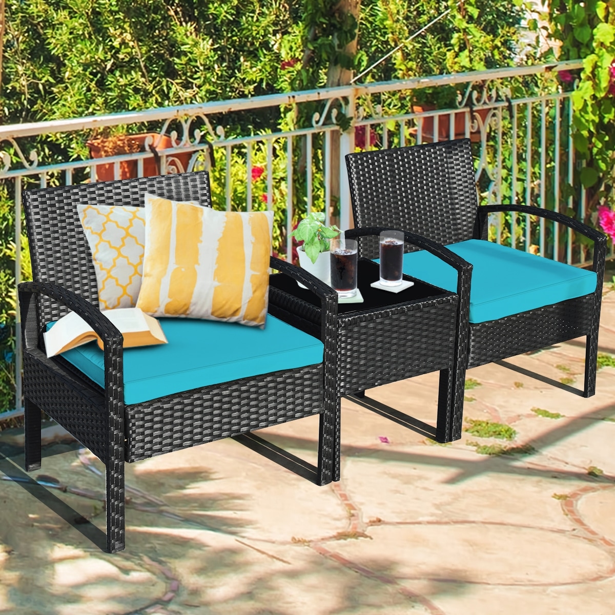 Slickblue D-CO-UT81236WH Patio-Conversation-Sets - View #6