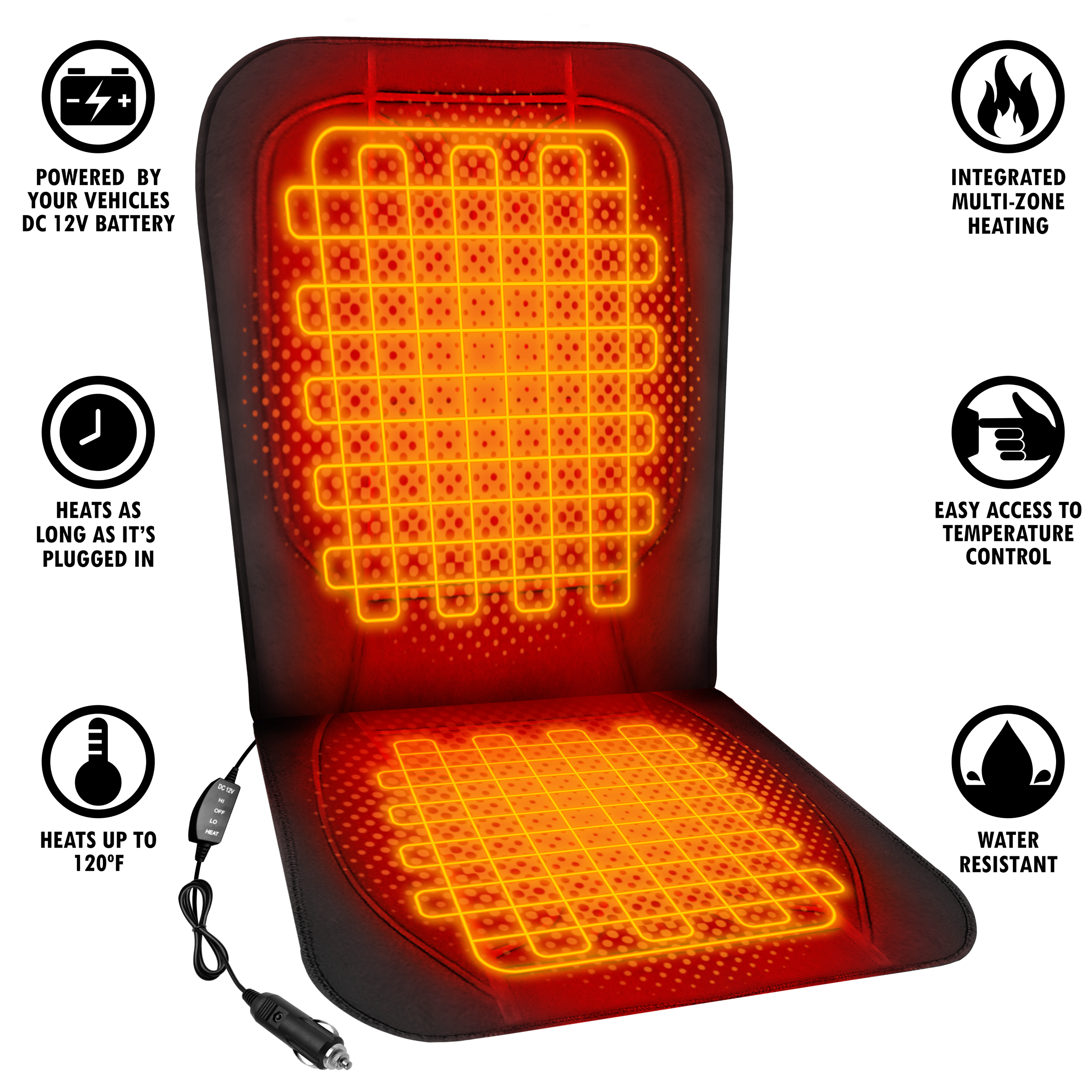 ActionHeat AH-CAR-12-01 Car-Seat-Covers - View #3