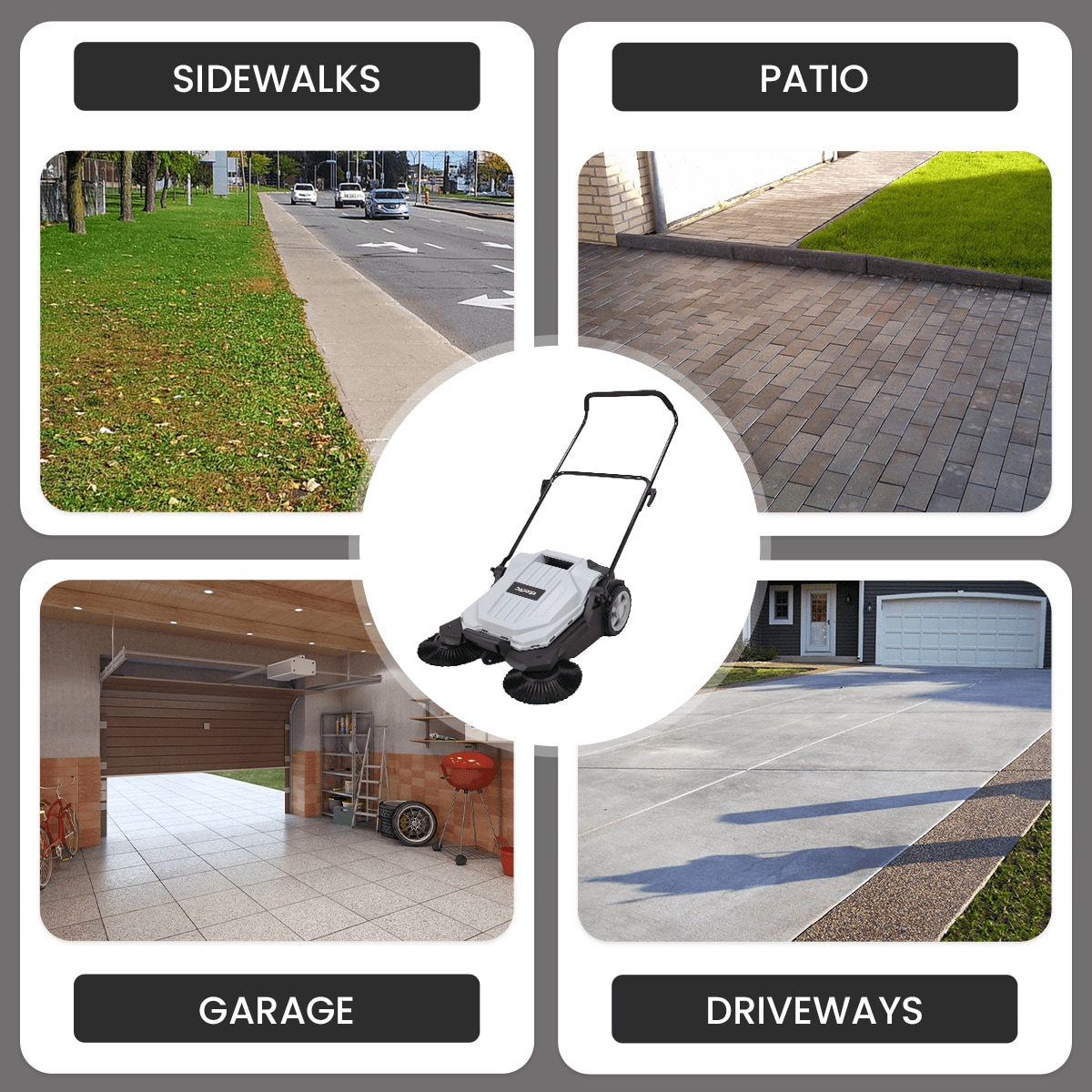 DAPPER SUPPLY DP-FS1103 Floor-Sweepers - View #3