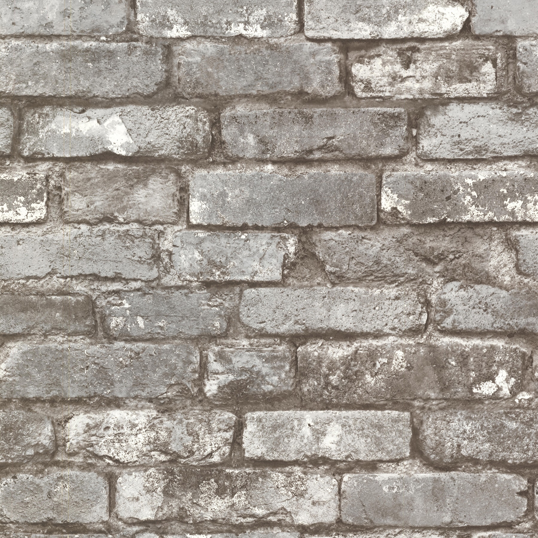 A-Street Prints 2922-21259 Trilogy 56.4-Sq. Feet Dove Non-woven Brick Unpasted Wallpaper