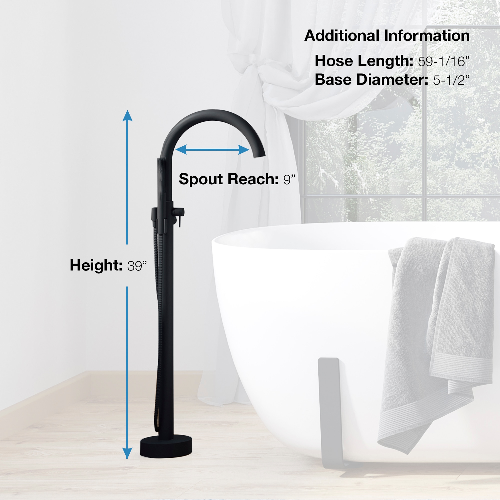 OVE Decors 15BTF-960110-MBL Roman-Tub-Faucets - View #14