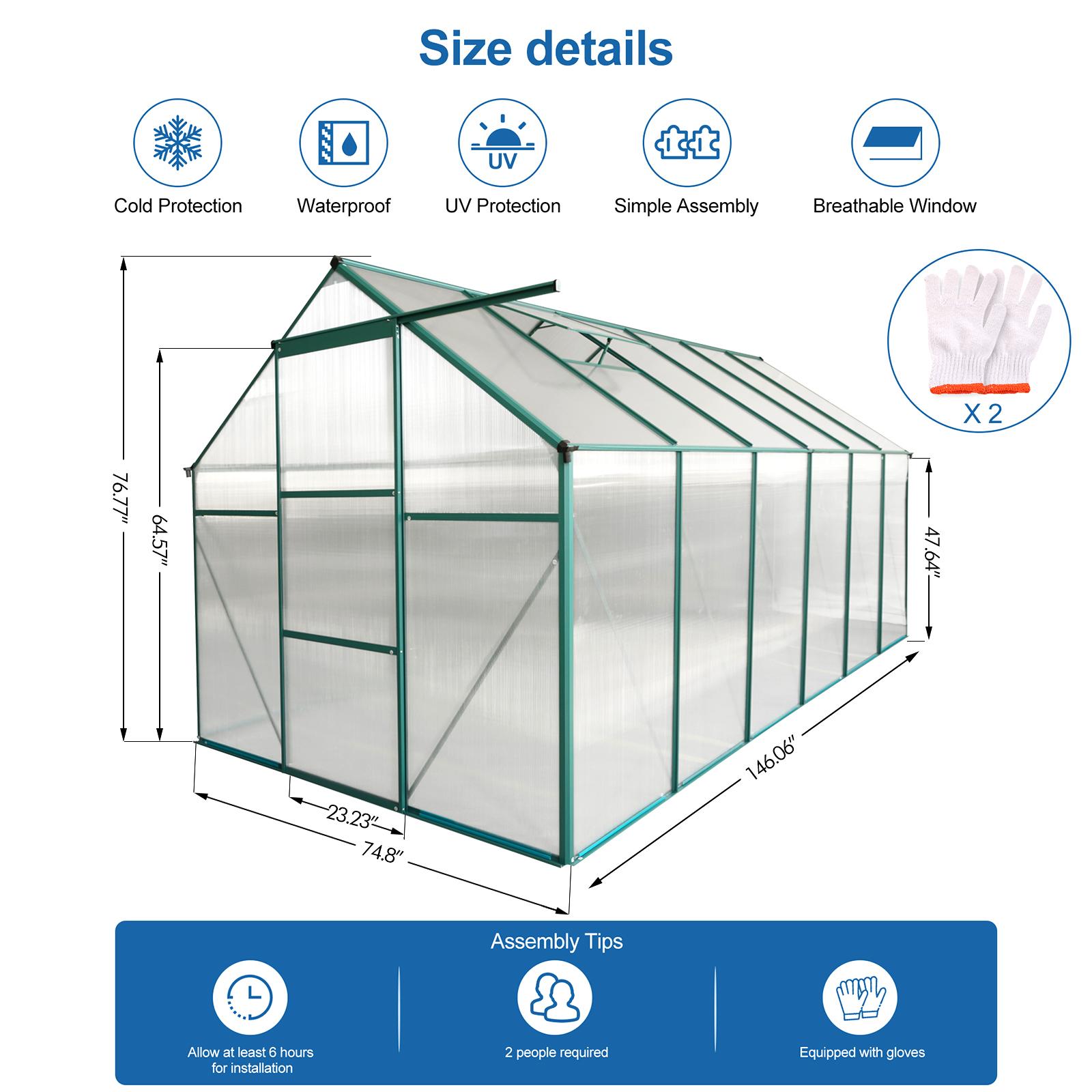Bayfeve BF-54005-GH greenhouses - View #10