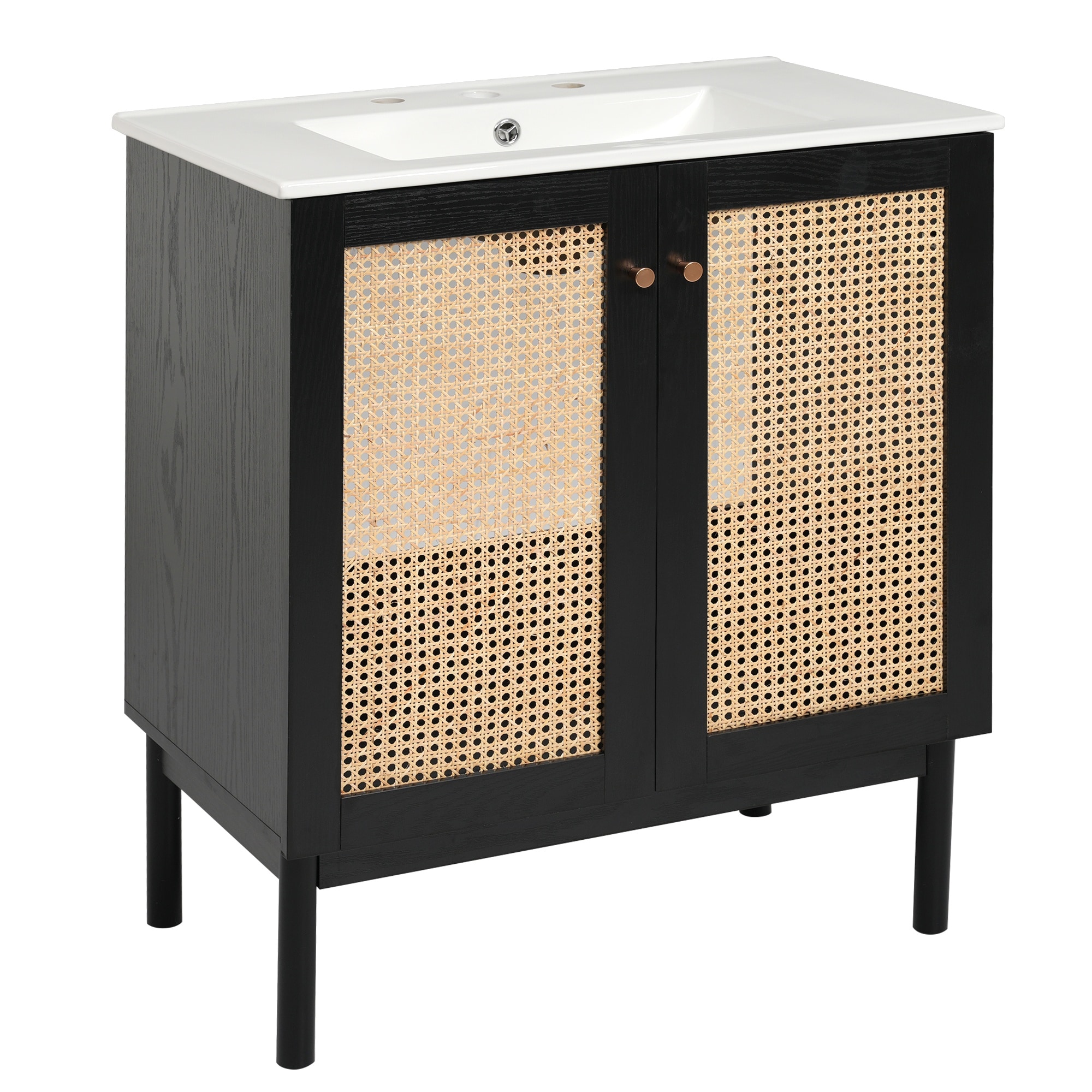 Homy Casa BVNO-W30-BK Bath-Vanity-Combo - View #9