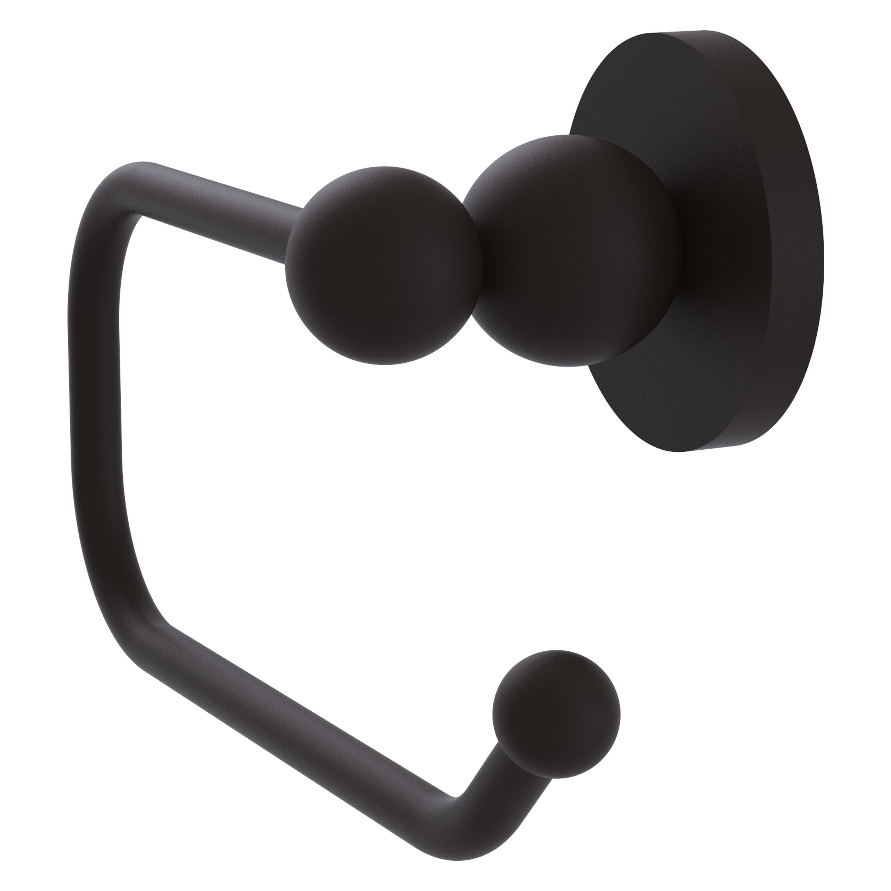 Allied Brass BL-24E-ORB Bolero Oil-rubbed Bronze Wall mount Single post Toilet Paper Holder 1 -Rolls