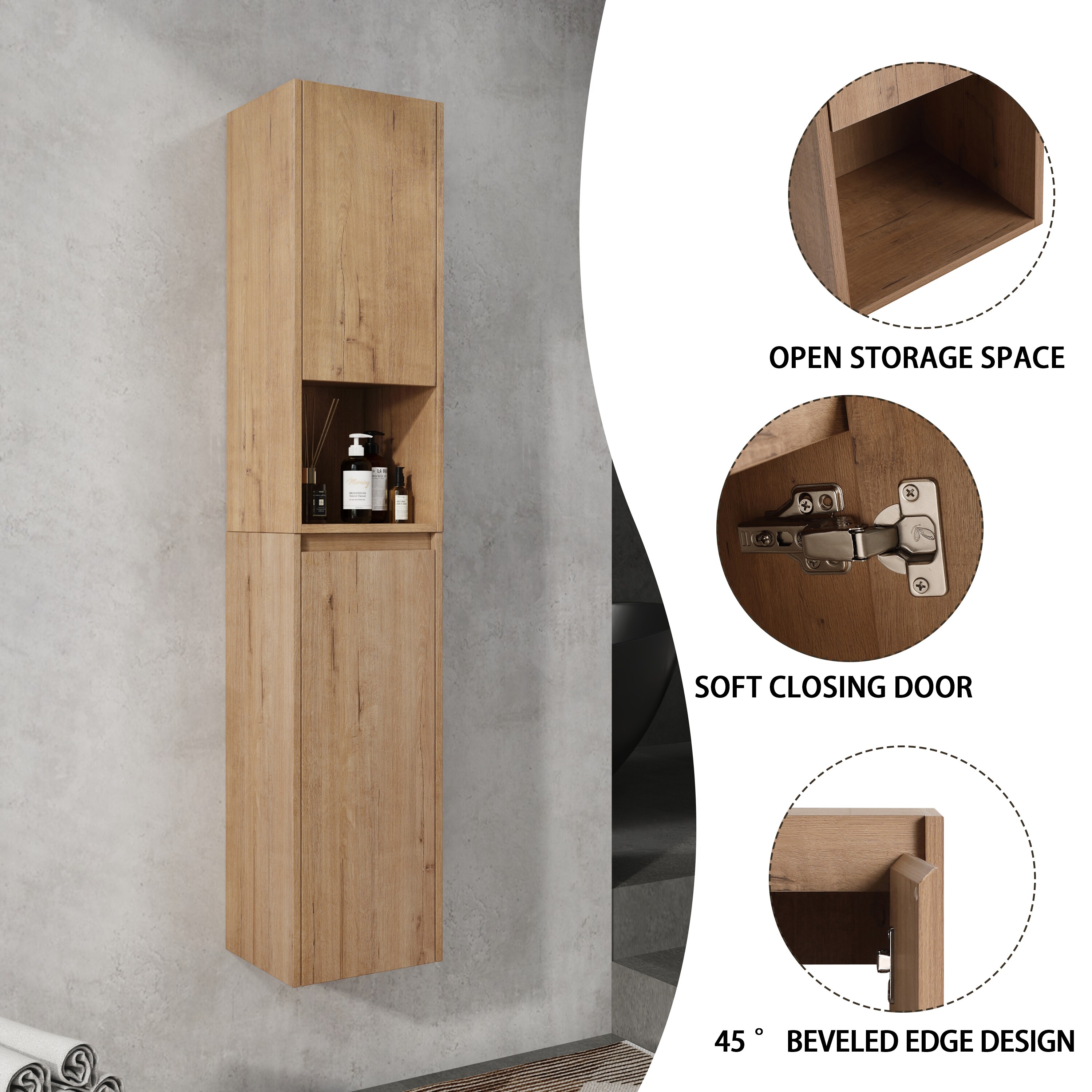 Vanityfus VF-GL-00375 Bathroom-Wall-Cabinets - View #8