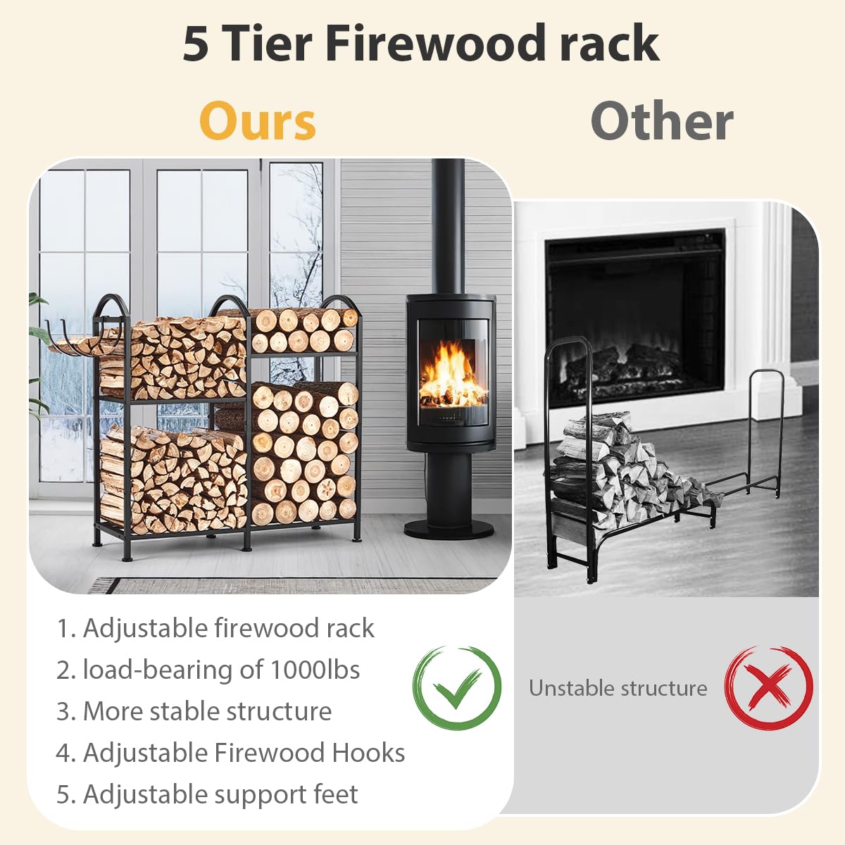 JVFCXXV LJV0728C031 Firewood-Storage - View #4