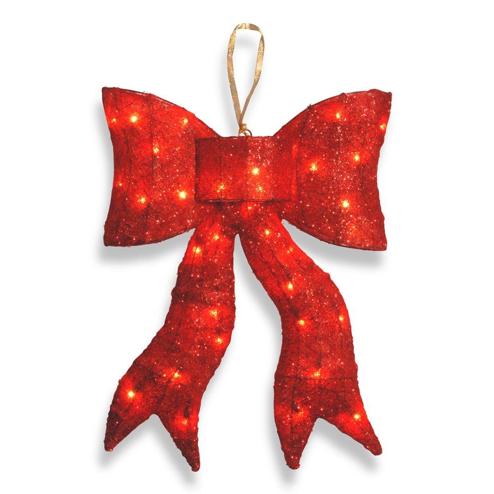 National Tree Company 23.6-in Bow Christmas Decor at Lowes.com