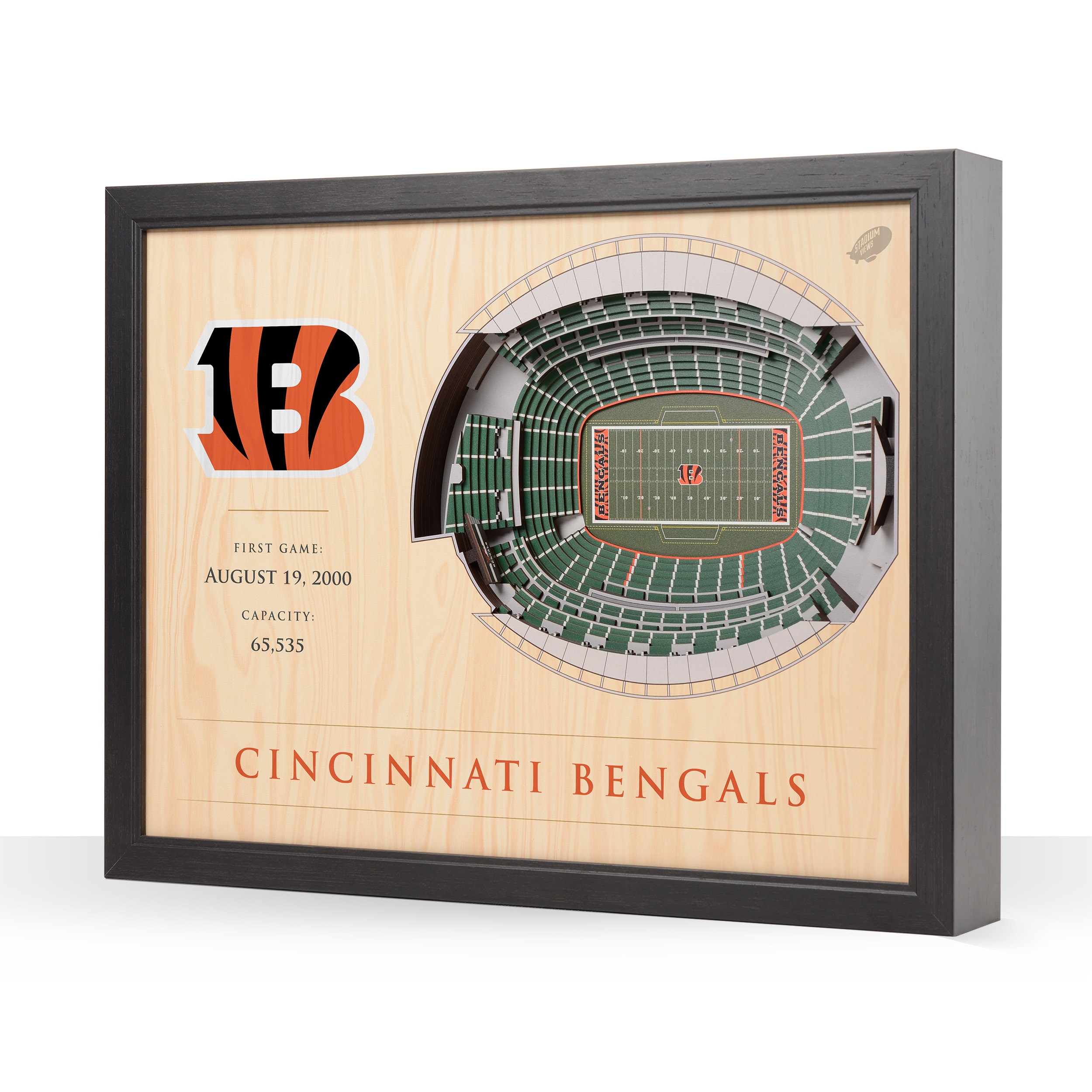 Cincinnati Bengals Interactive Seating Chart with Seat Views