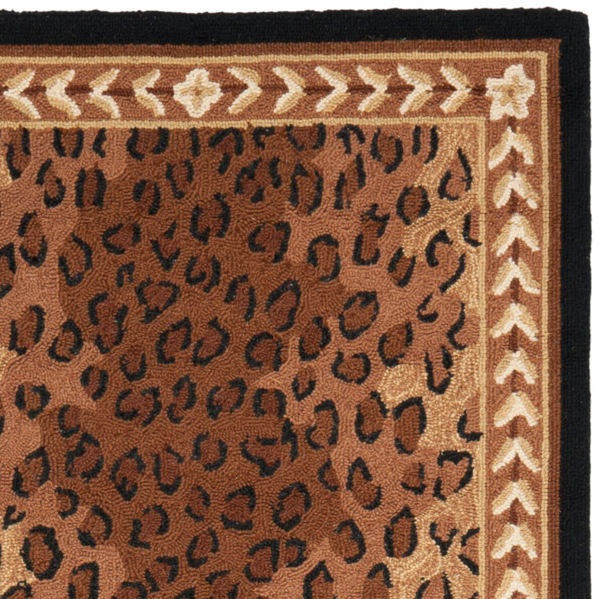 Leopard Print Runner Rug and Door Mat