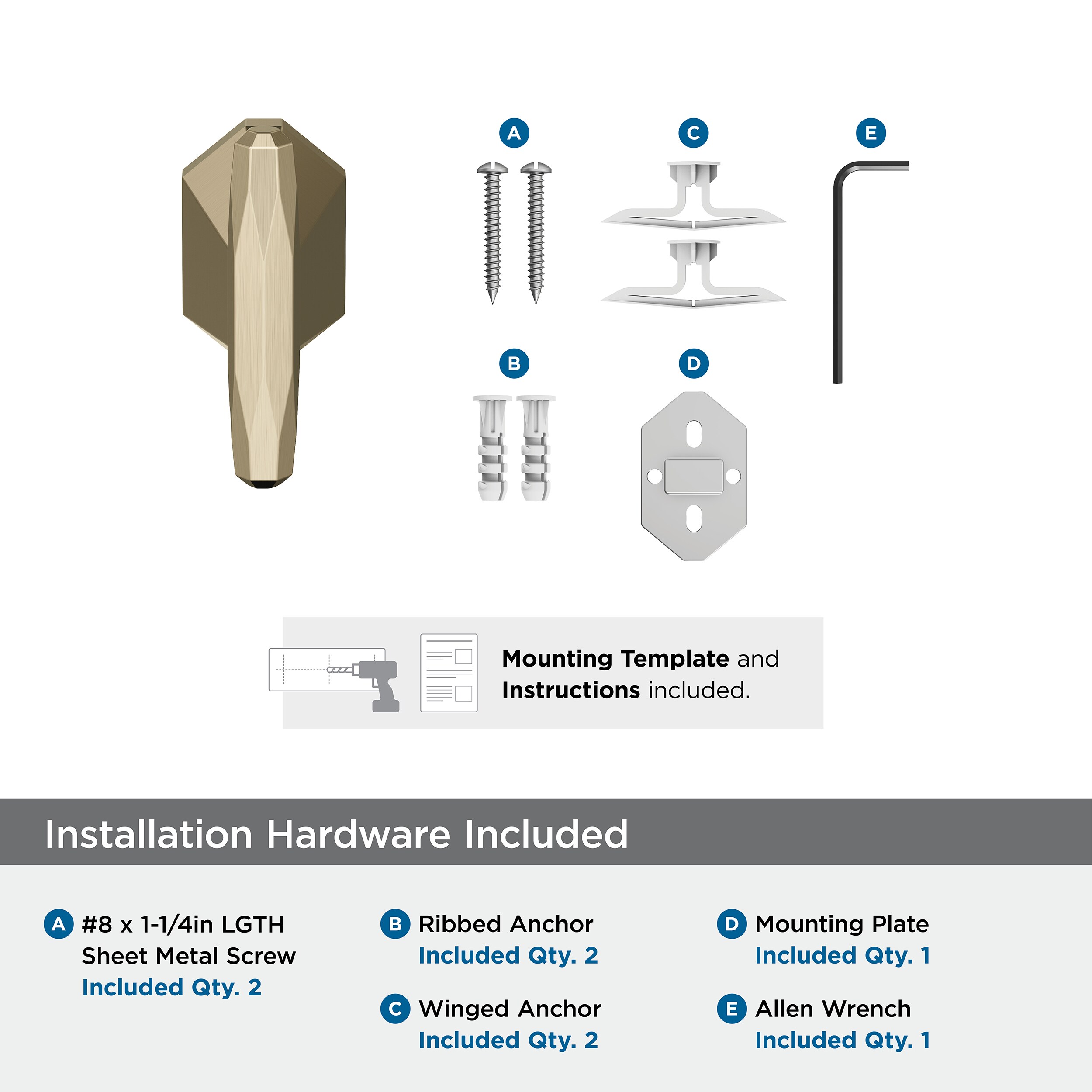Amerock BH36040BBZ Robe-Hooks - View #7