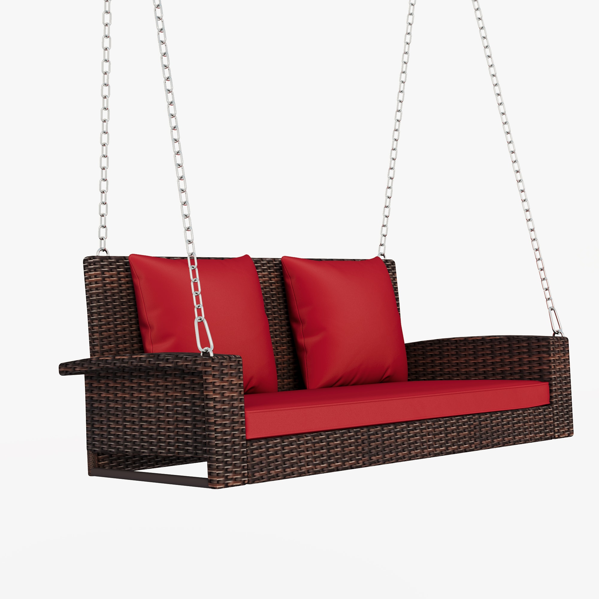 3 person wicker discount swing