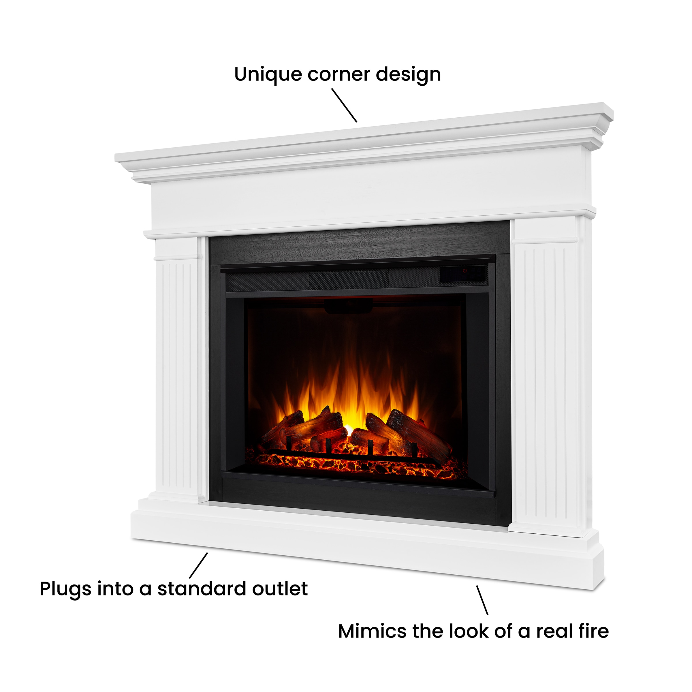 Real Flame 8050E-W Electric-Fireplaces - View #6