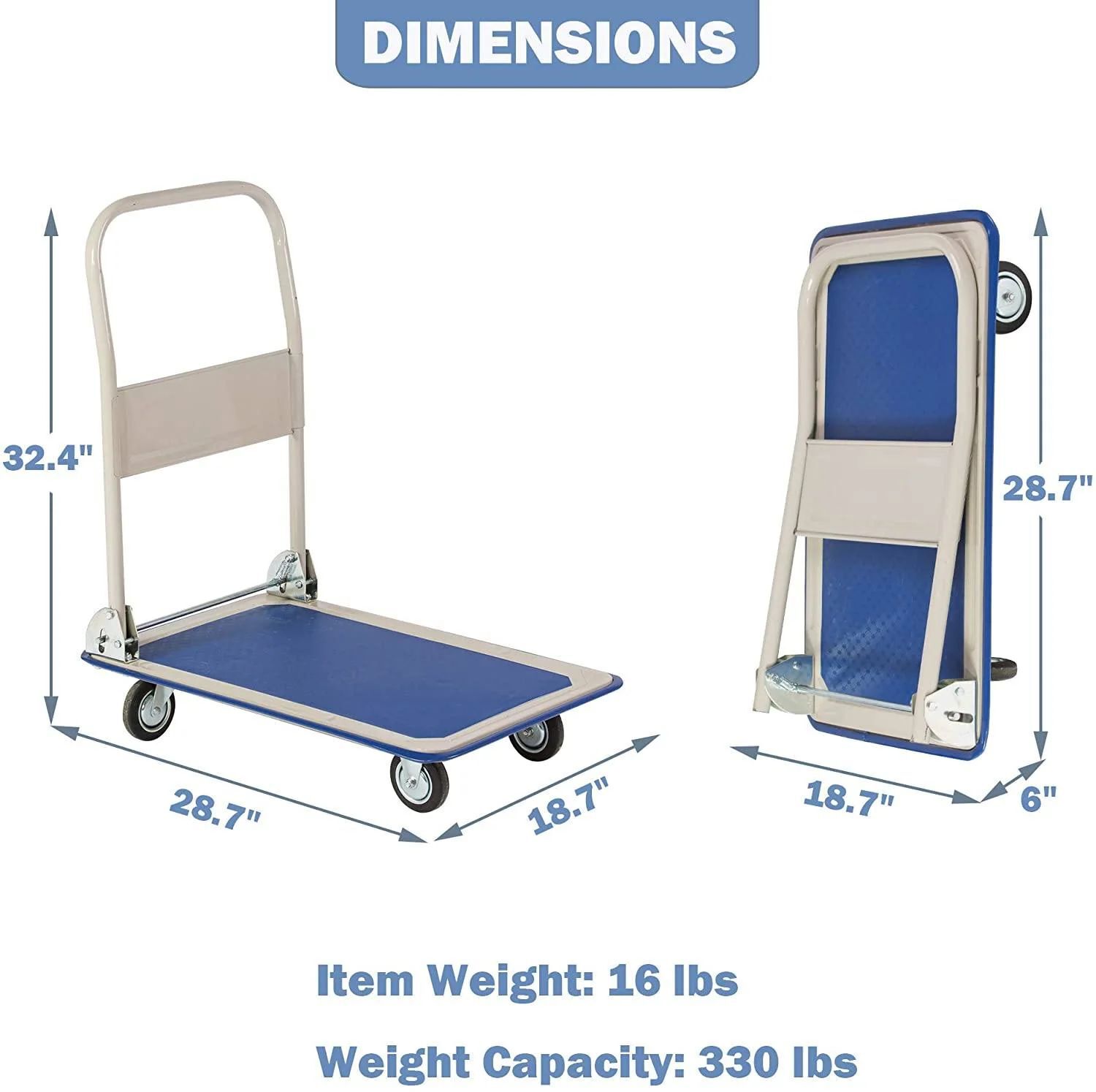 Maocao Hoom BH-DJ-62937 Hand-Truck-Dollies - View #5