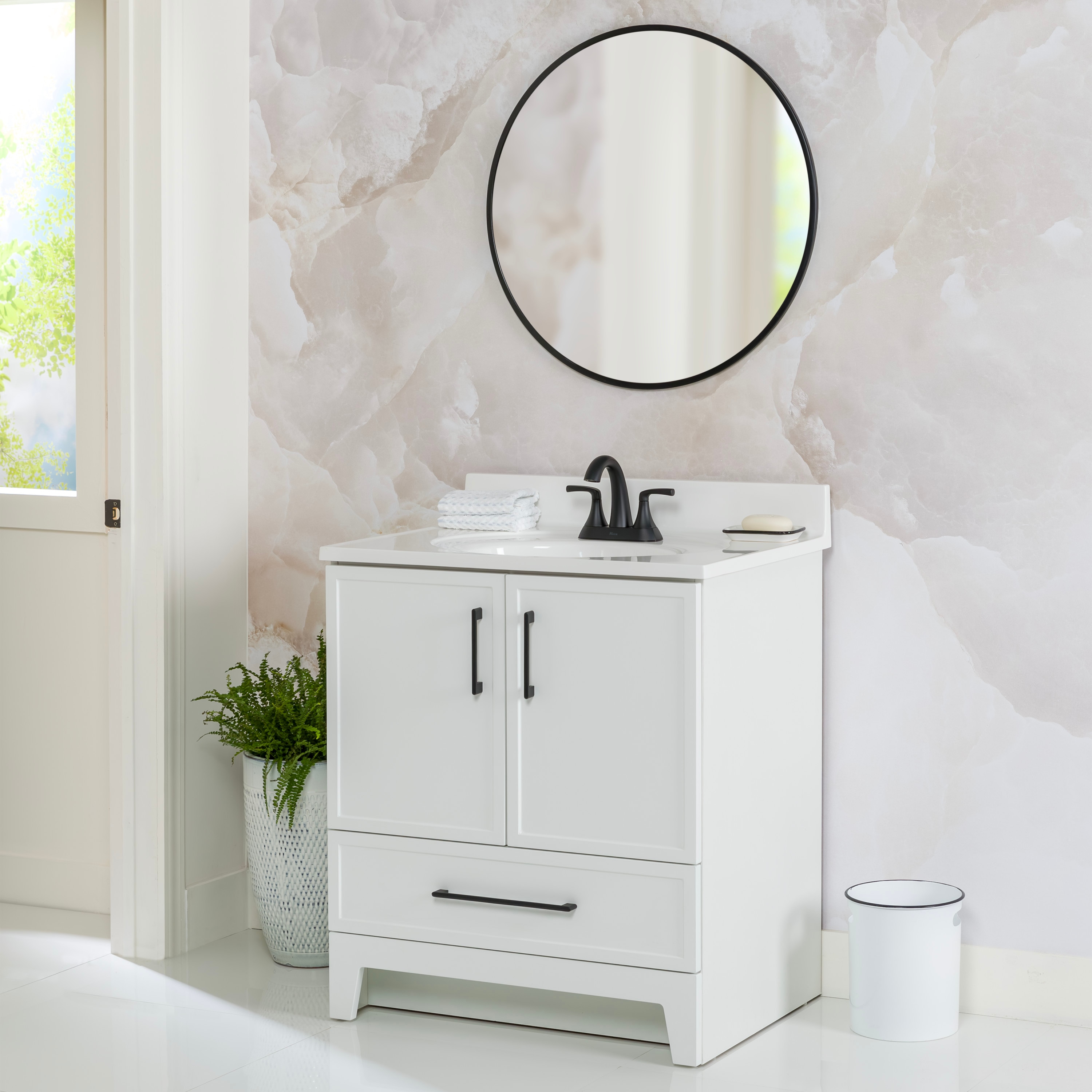 Style Selections ME30P1-WH vanities - View #6