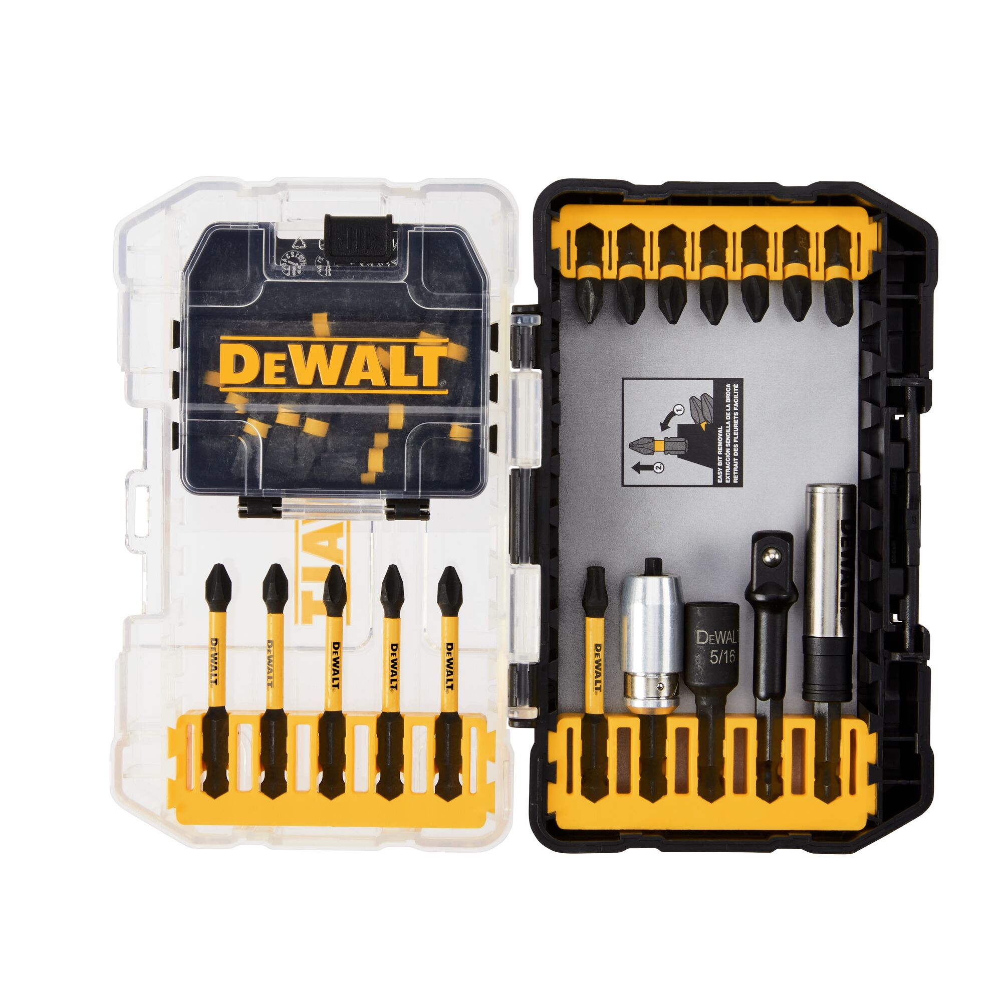 DEWALT MAXFIT Driving Bit Set 50-Piece + Oscillating Tool Blades 4
