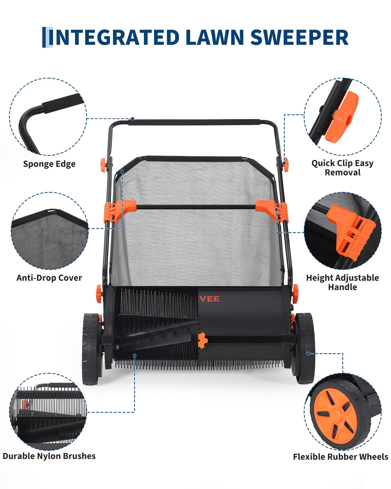 GarveeLife BVY-SYJ-10 lawnsweeper - View #3