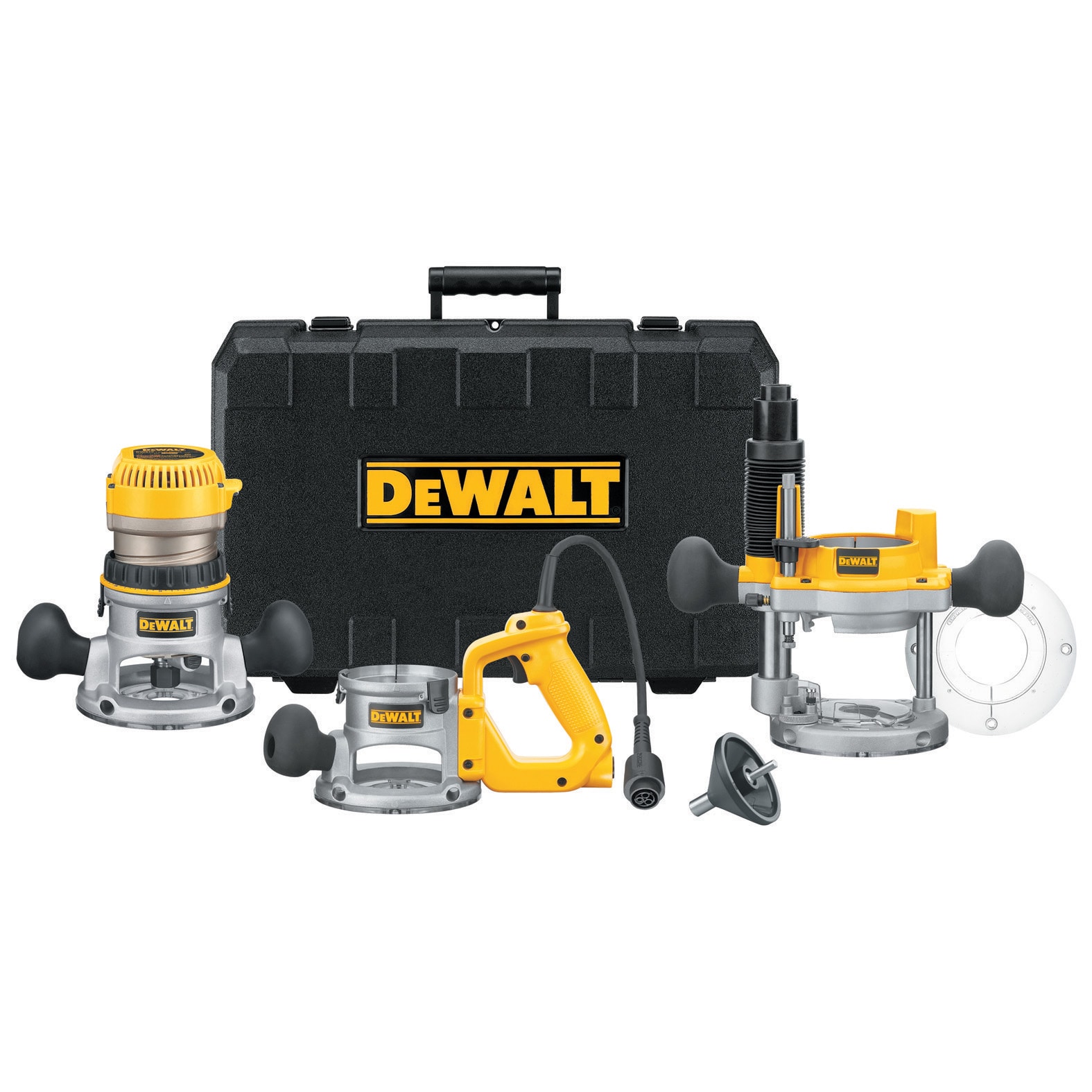 DEWALT 1 4 in 2.25 HP Variable Speed Combo Fixed Plunge