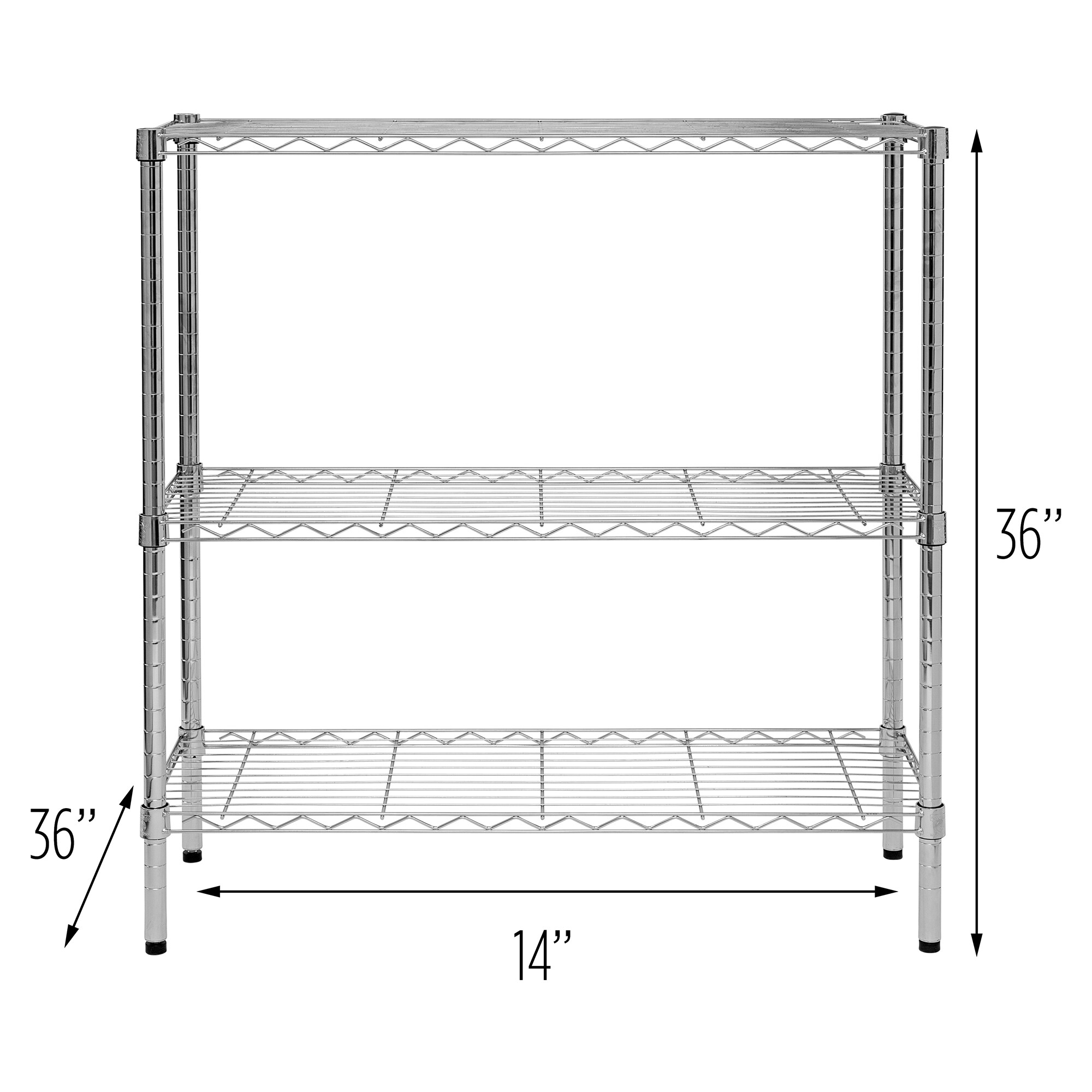 Honey-Can-Do SHF-09367 Free-Standing-Shelving - View #7