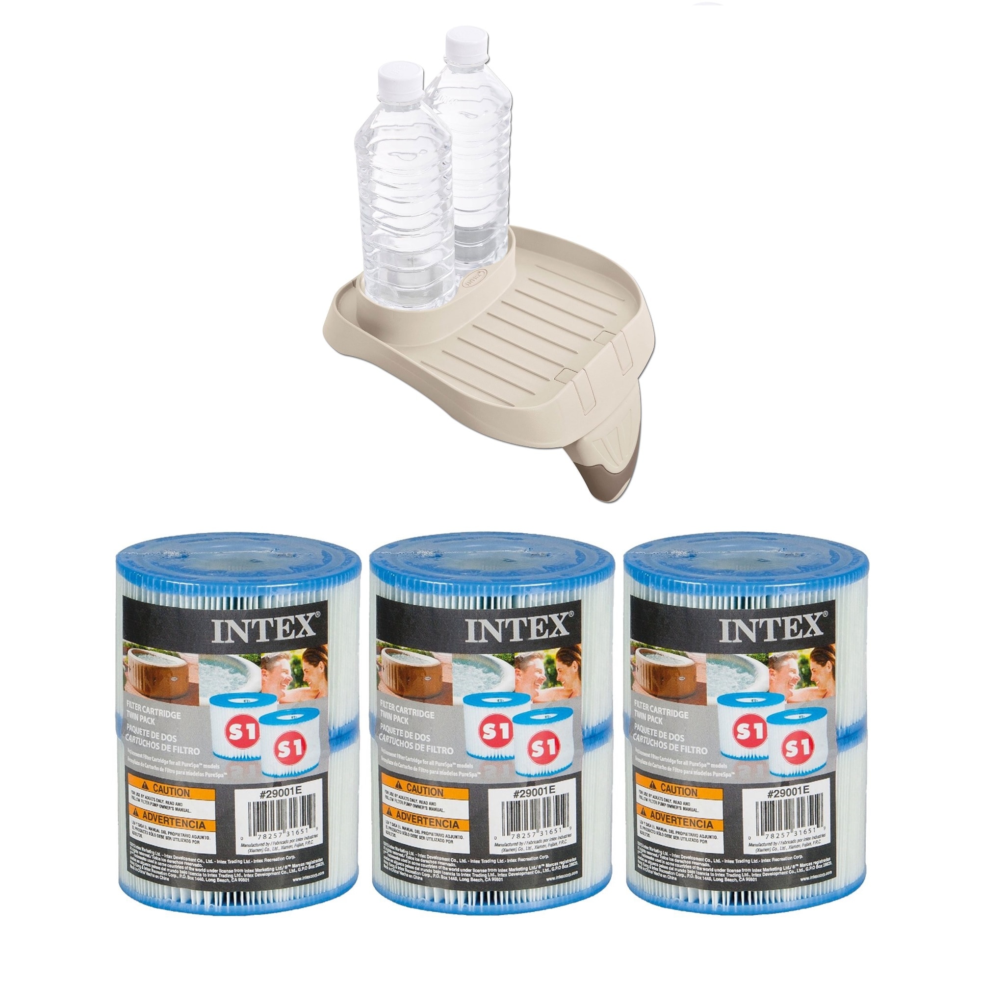 Intex 177048 Polypropylene 8.6-Inches Hot Tub Accessory pack