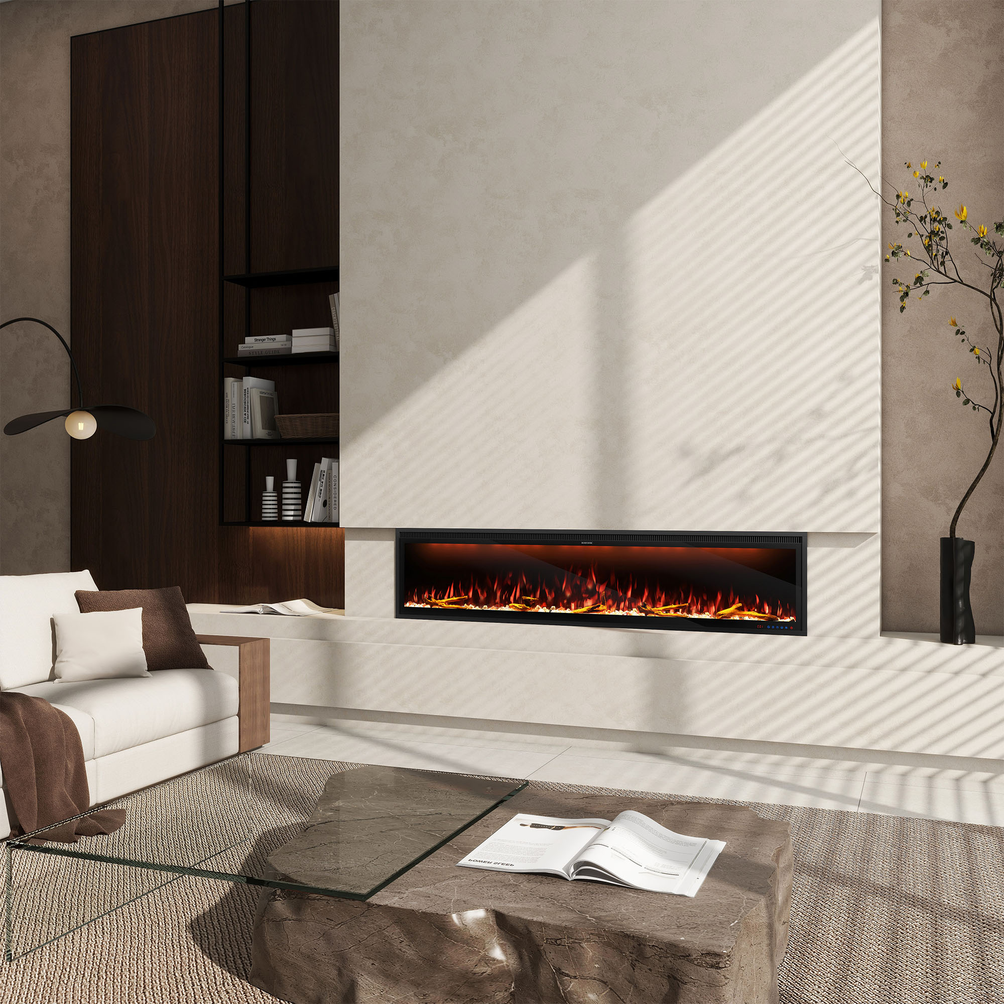 Clihome CL-BI74Z Electric-Fireplaces - View #3